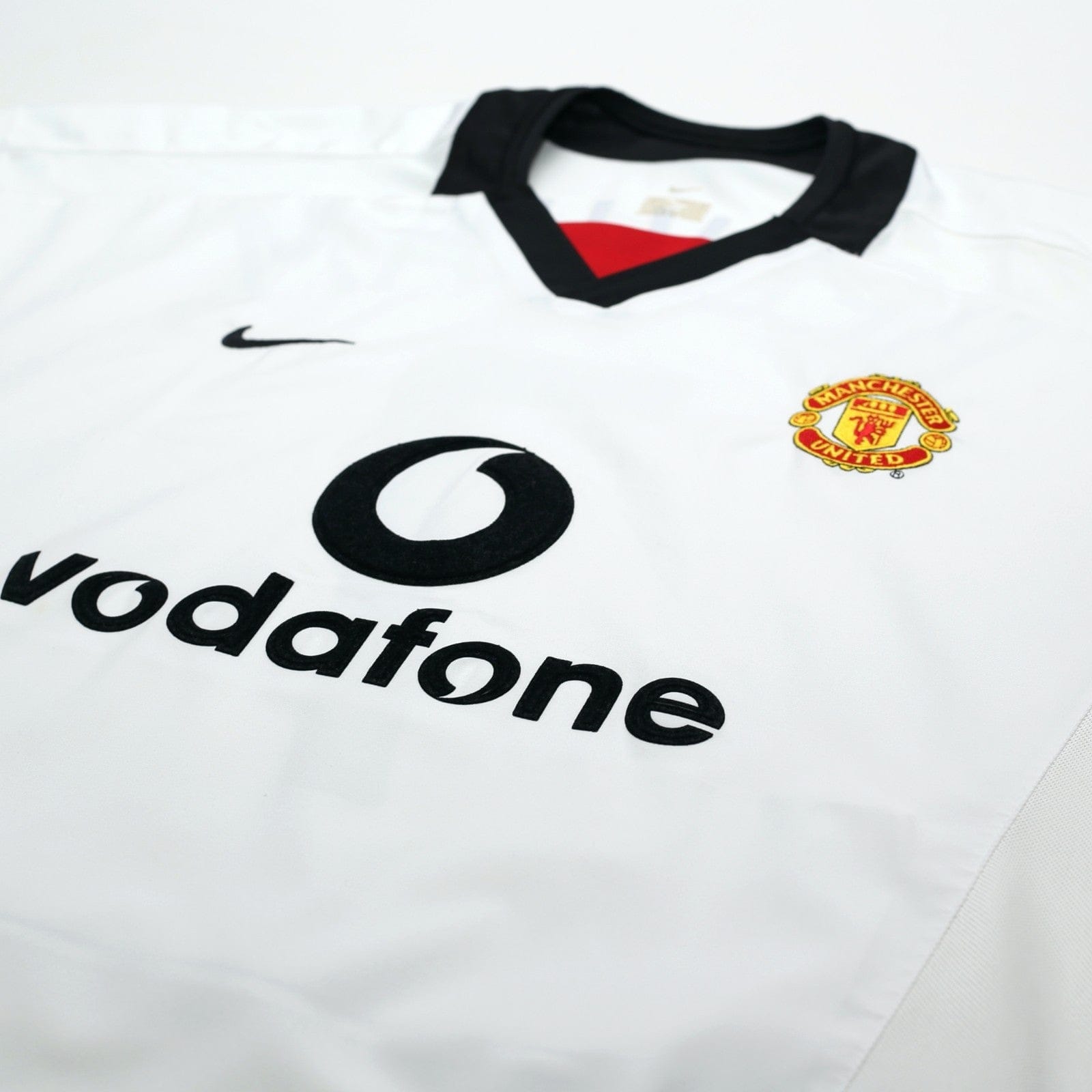 2002/03 Beckham #7 Manchester United Vintage Nike Away Shirt (L)
