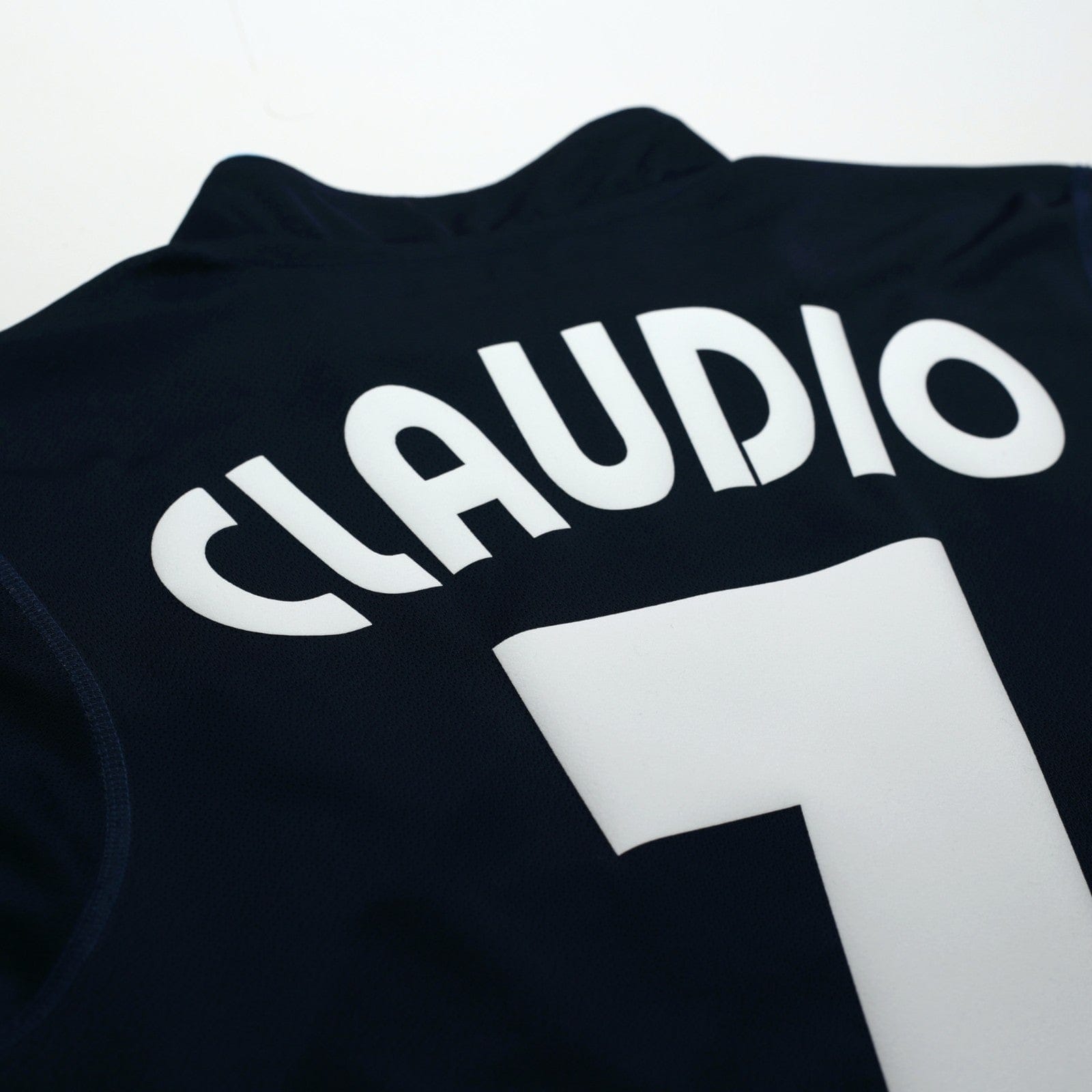 2002/03 Claudio Lopez #7 Lazio Vintage PUMA Away Football Shirt (M)