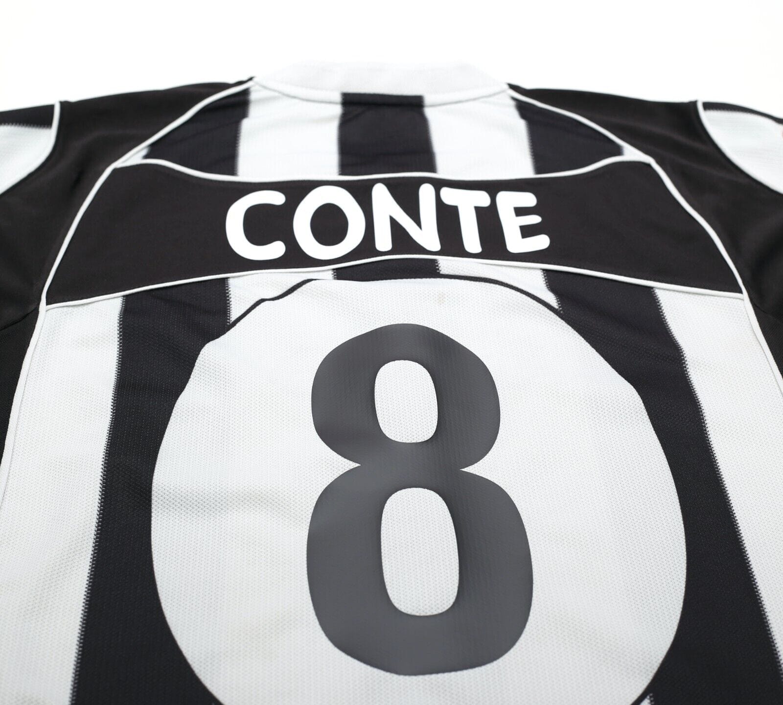 2002/03 CONTE #8 Juventus Vintage Lotto Home Football Shirt Jersey (L)