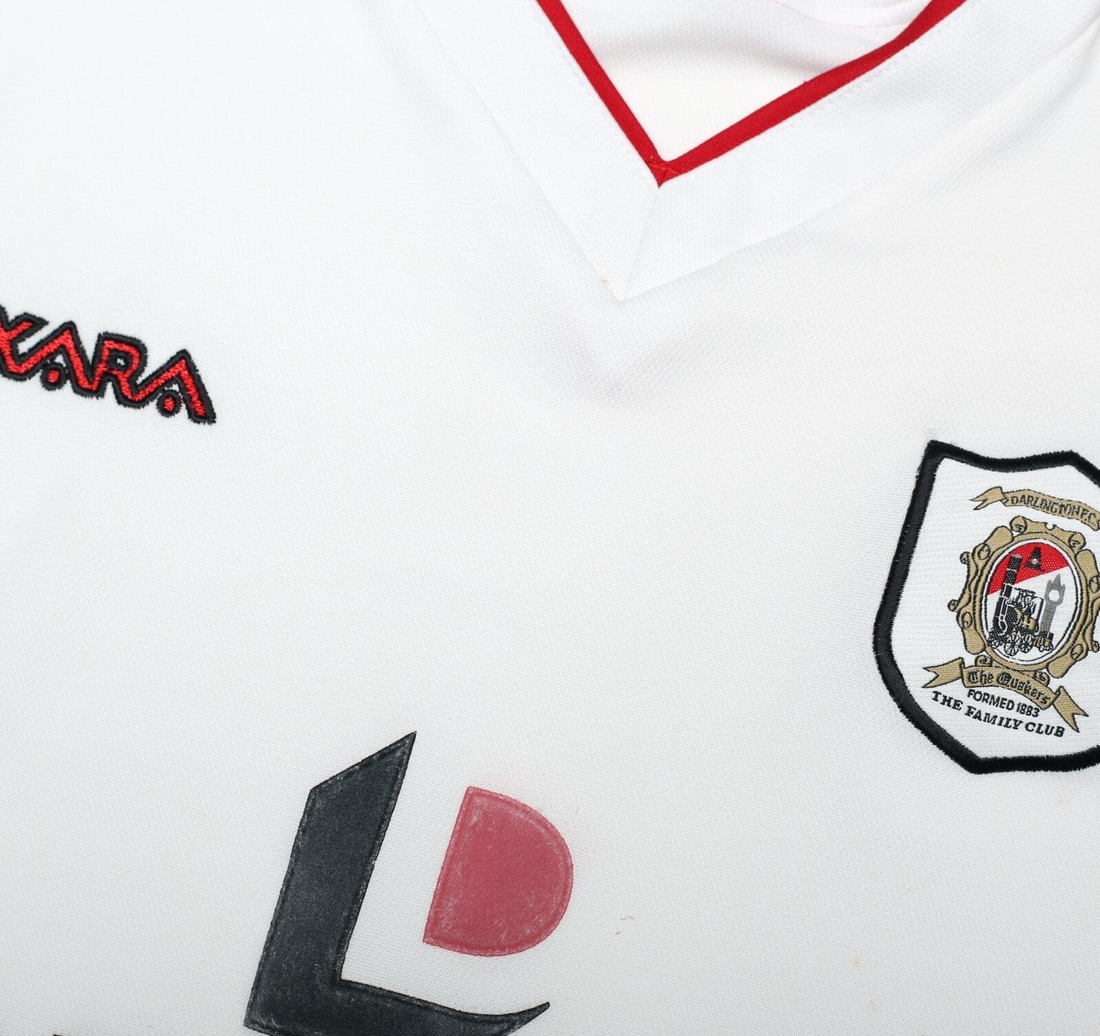 2002/03 DARLINGTON Vintage XARA Home Football Shirt (L)