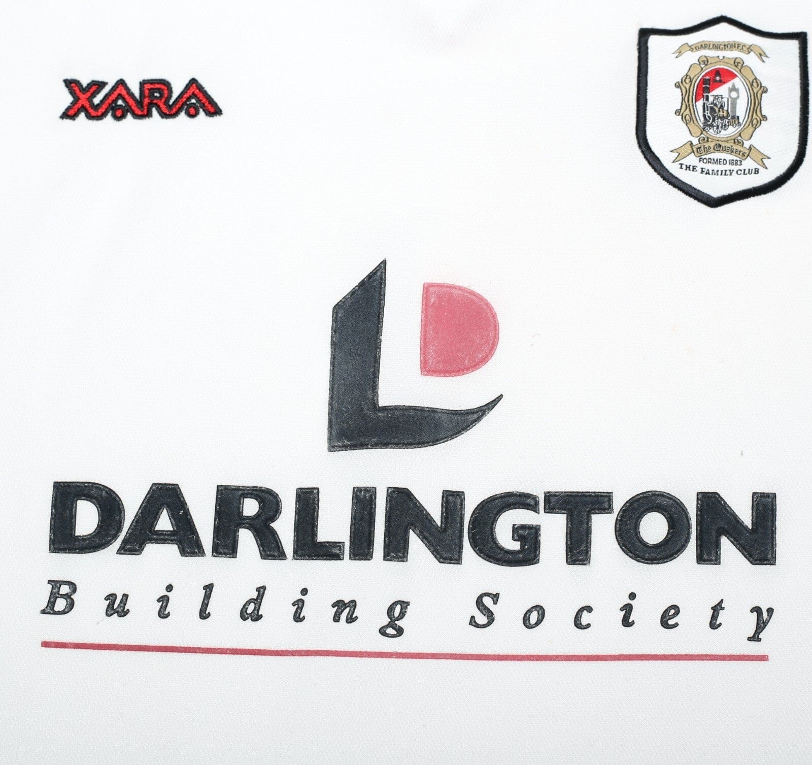 2002/03 DARLINGTON Vintage XARA Home Football Shirt (L)