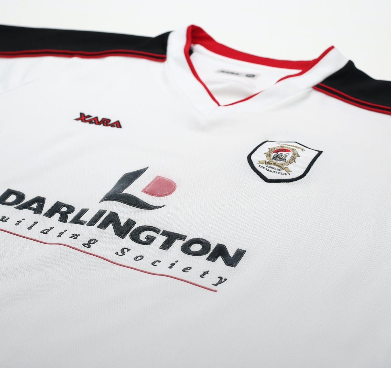 2002/03 DARLINGTON Vintage XARA Home Football Shirt (L)