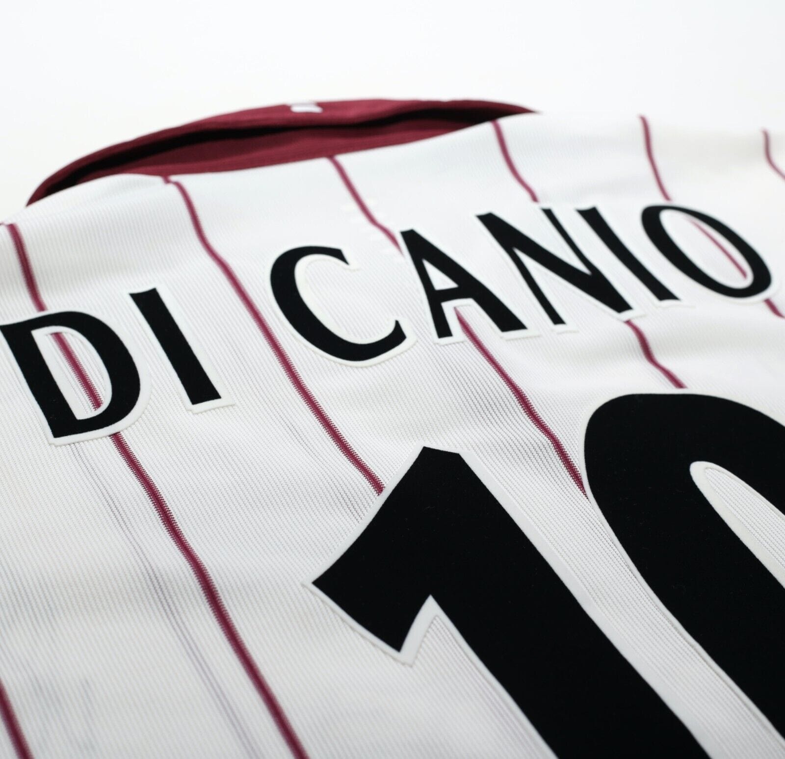 2002/03 DI CANIO #10 West Ham United FILA Away SIGNED Football Shirt (L) BNWOT