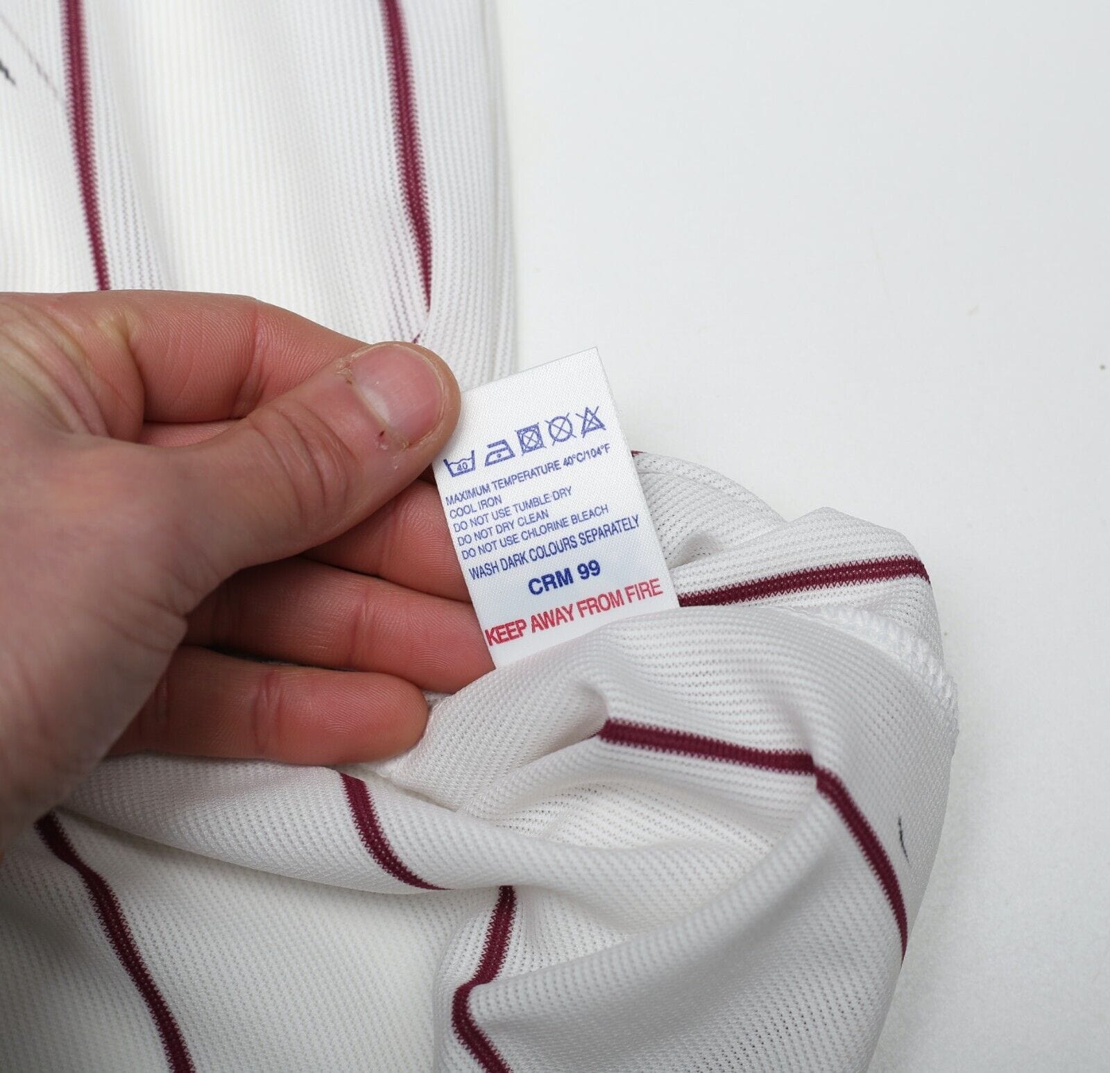 2002/03 DI CANIO #10 West Ham United FILA Away SIGNED Football Shirt (L) BNWOT