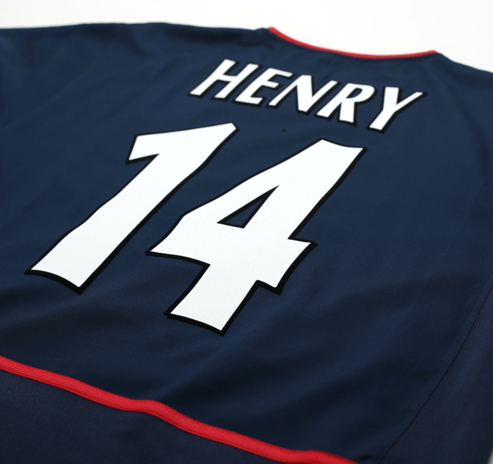 2002/03 HENRY #14 Arsenal Vintage Nike Away Football Shirt (L)