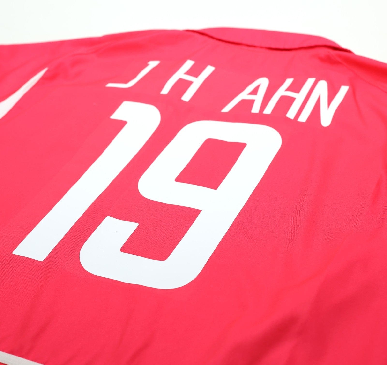 2002/03 J.H.AHN #19 South Korea Vintage Nike Home Football Shirt (XL) WC 2002