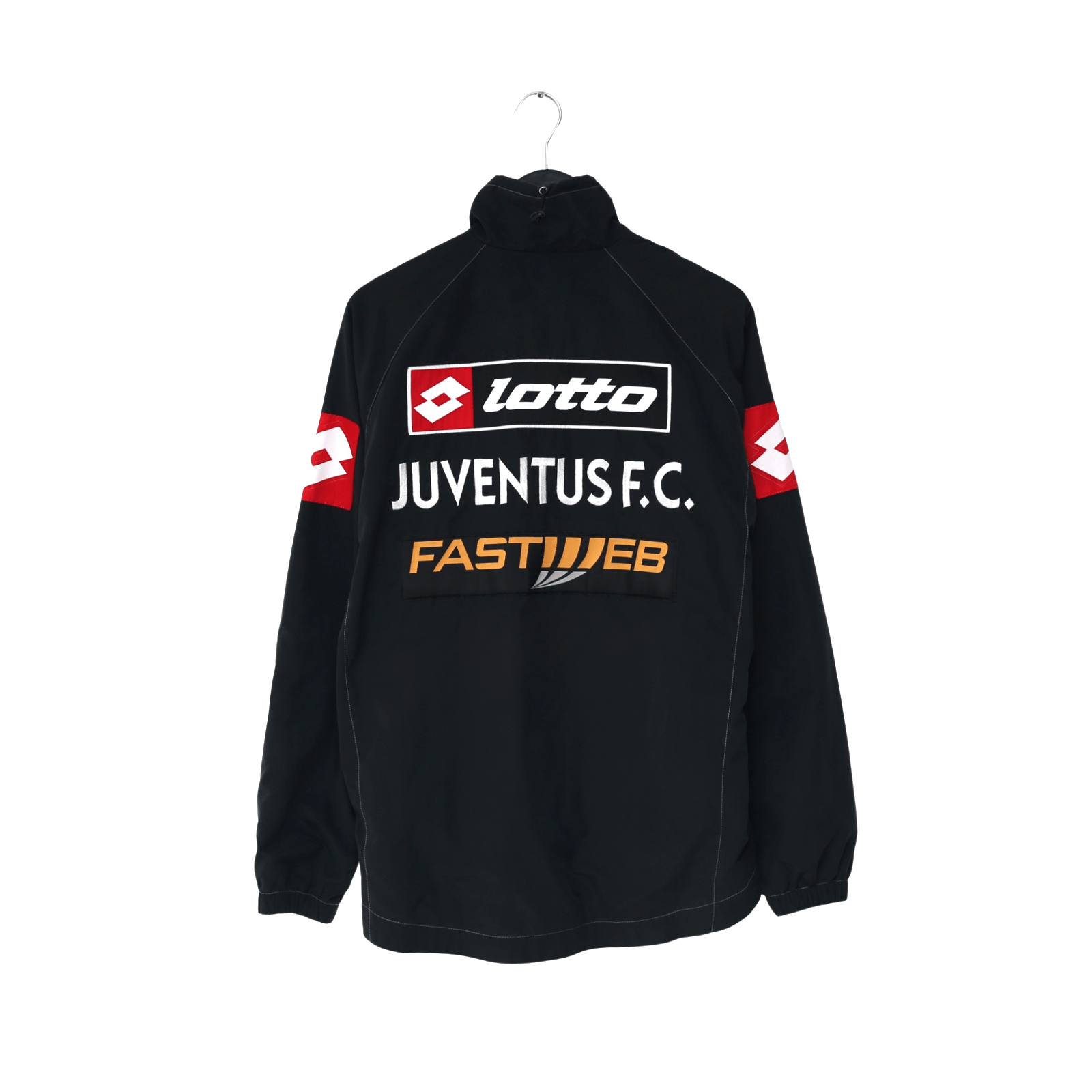 2002/03 Juventus Vintage Lotto Football Track Top Jacket (L)