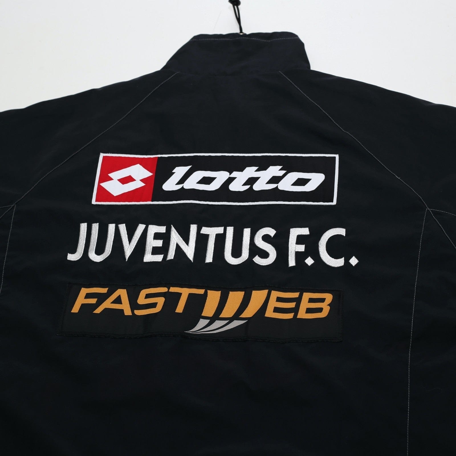 2002/03 Juventus Vintage Lotto Football Track Top Jacket (L)