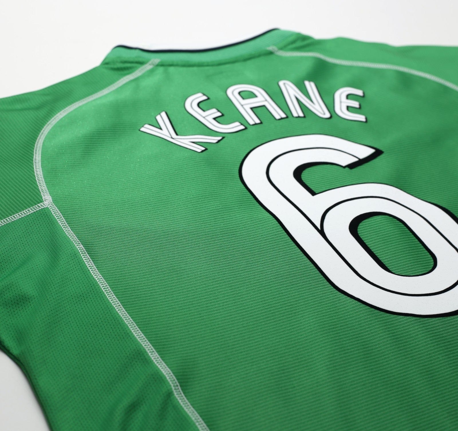 2002/03 KEANE #6 Ireland Vintage Umbro Home Football Shirt (XL)