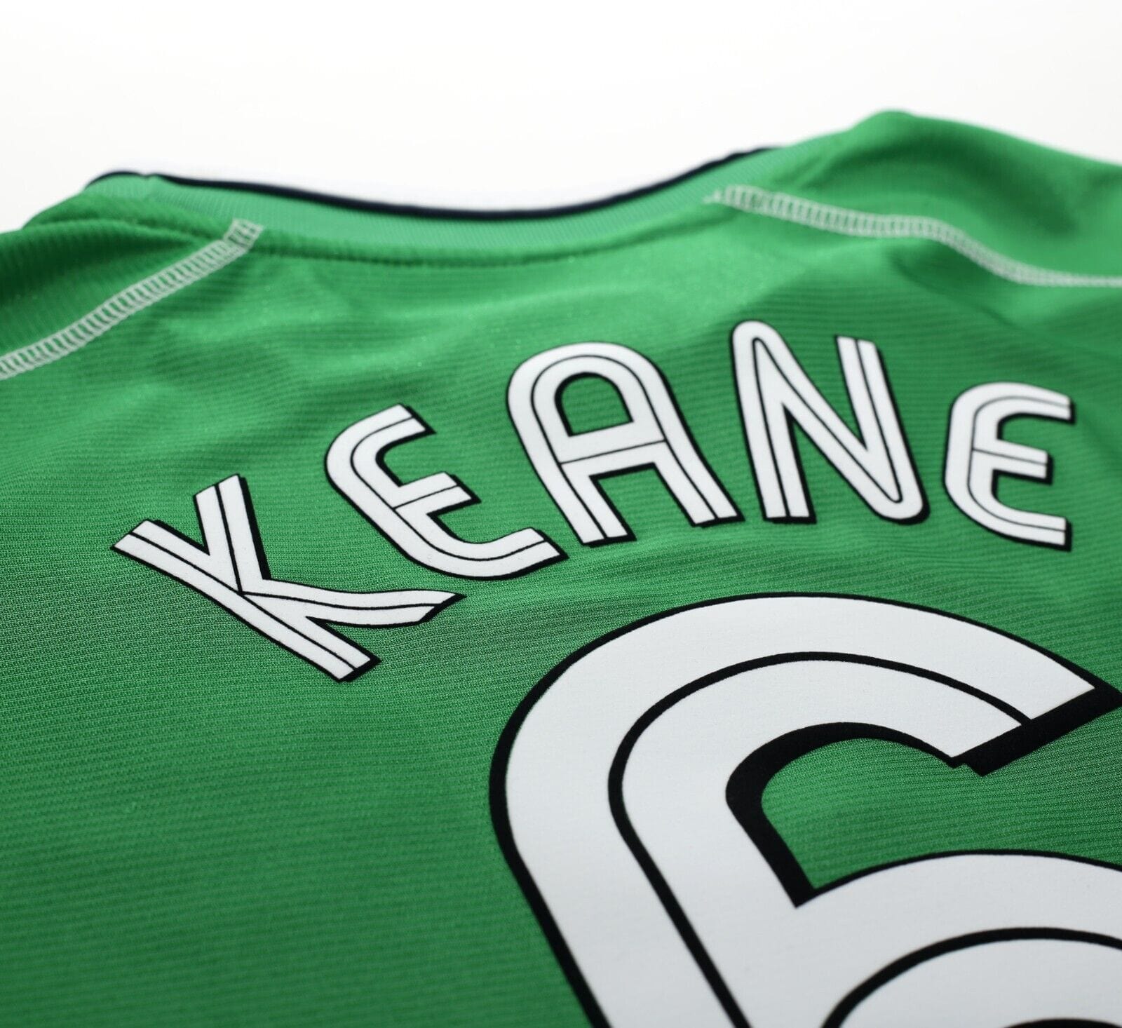 2002/03 KEANE #6 Ireland Vintage Umbro Home Football Shirt (XL)