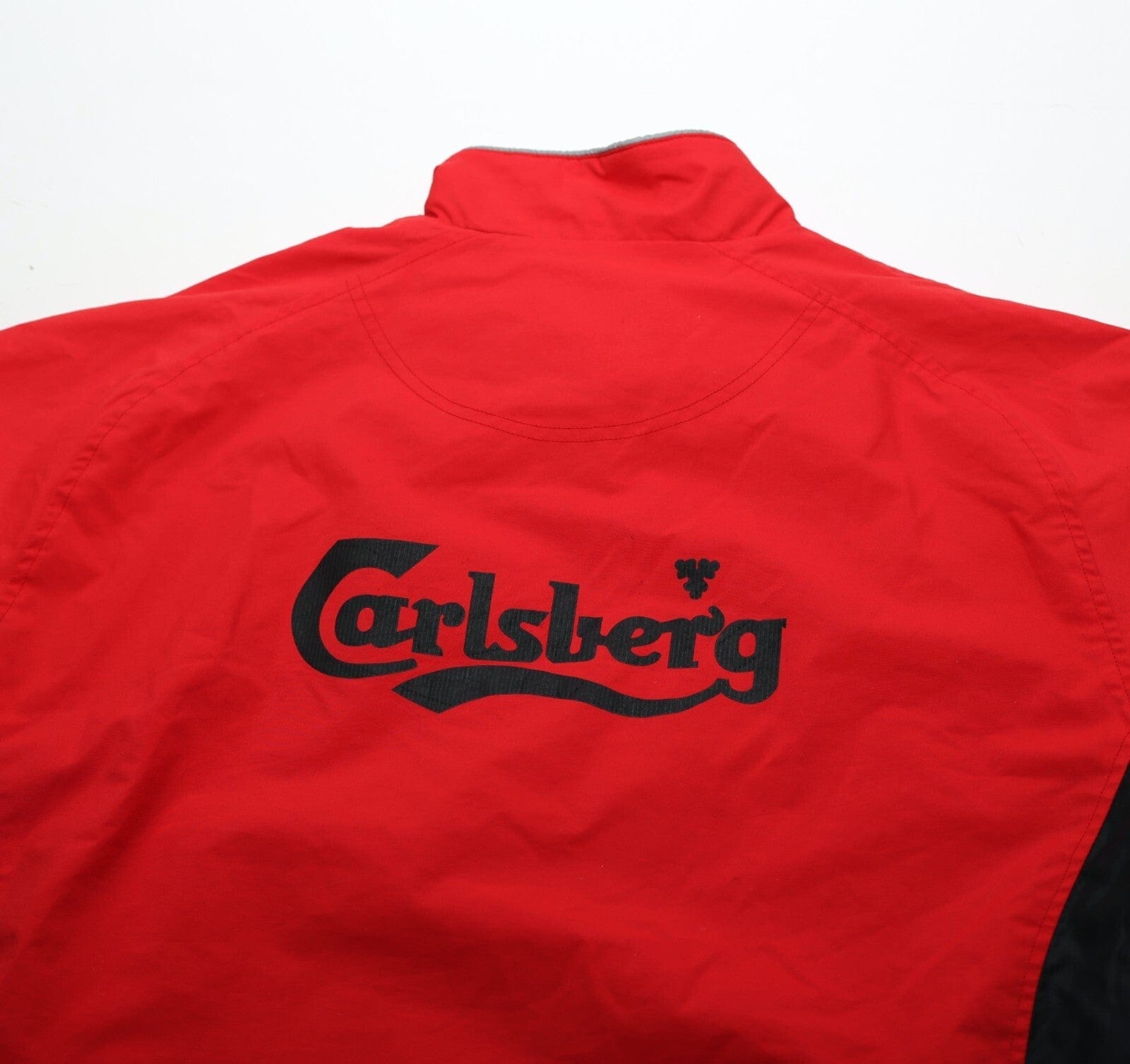 2002/03 LIVERPOOL Vintage Reebok 1/4 Zip Football Rain Coat Jacket (S/M)