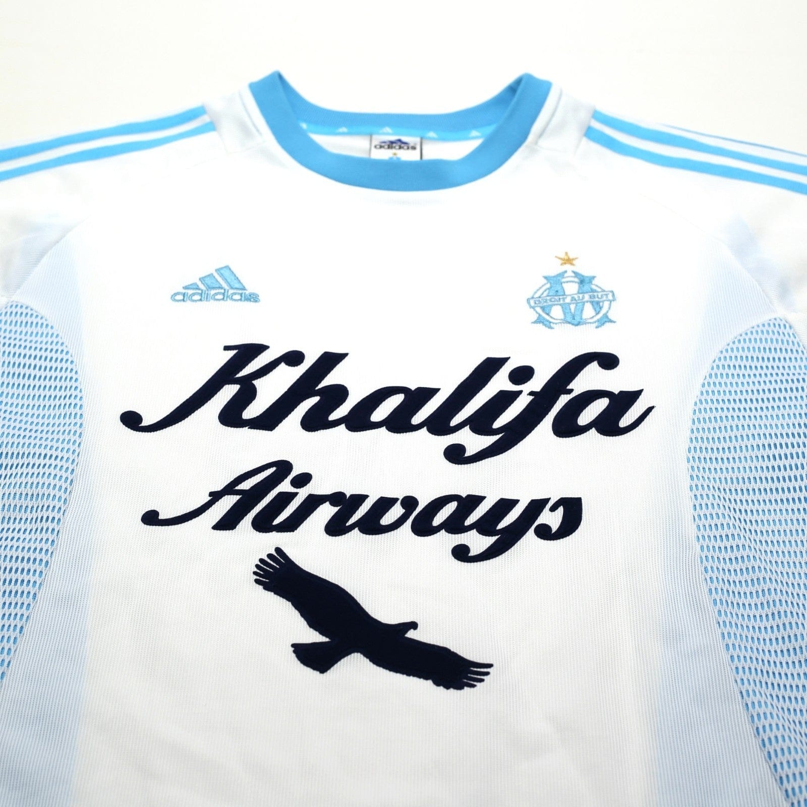 2002/03 Marseille Vintage adidas Home Football Shirt (L)