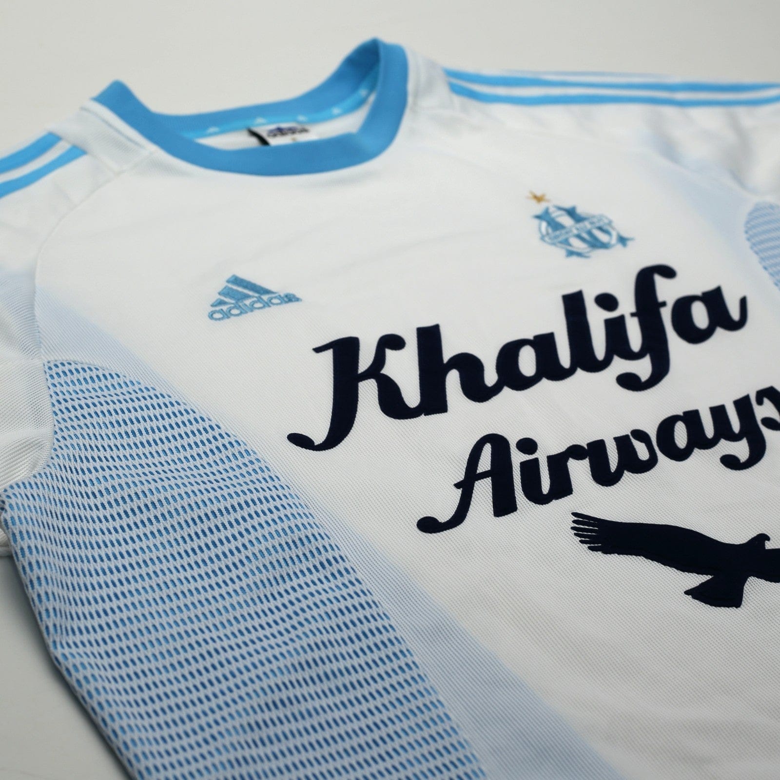 2002/03 Marseille Vintage adidas Home Football Shirt (L)