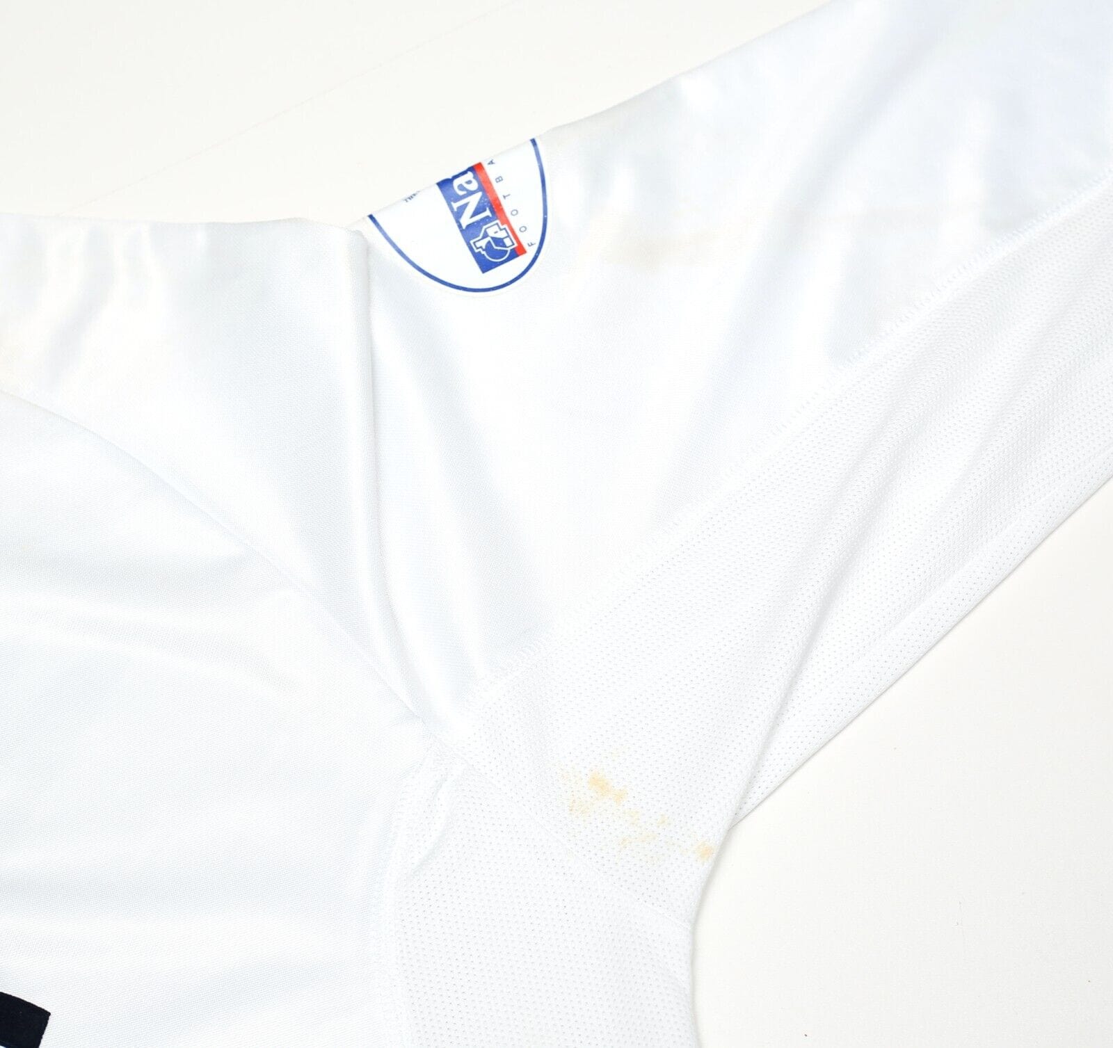 2002/03 MCKENNA #16 Preston North End VOI Home LS Football Shirt (L) Matchworn