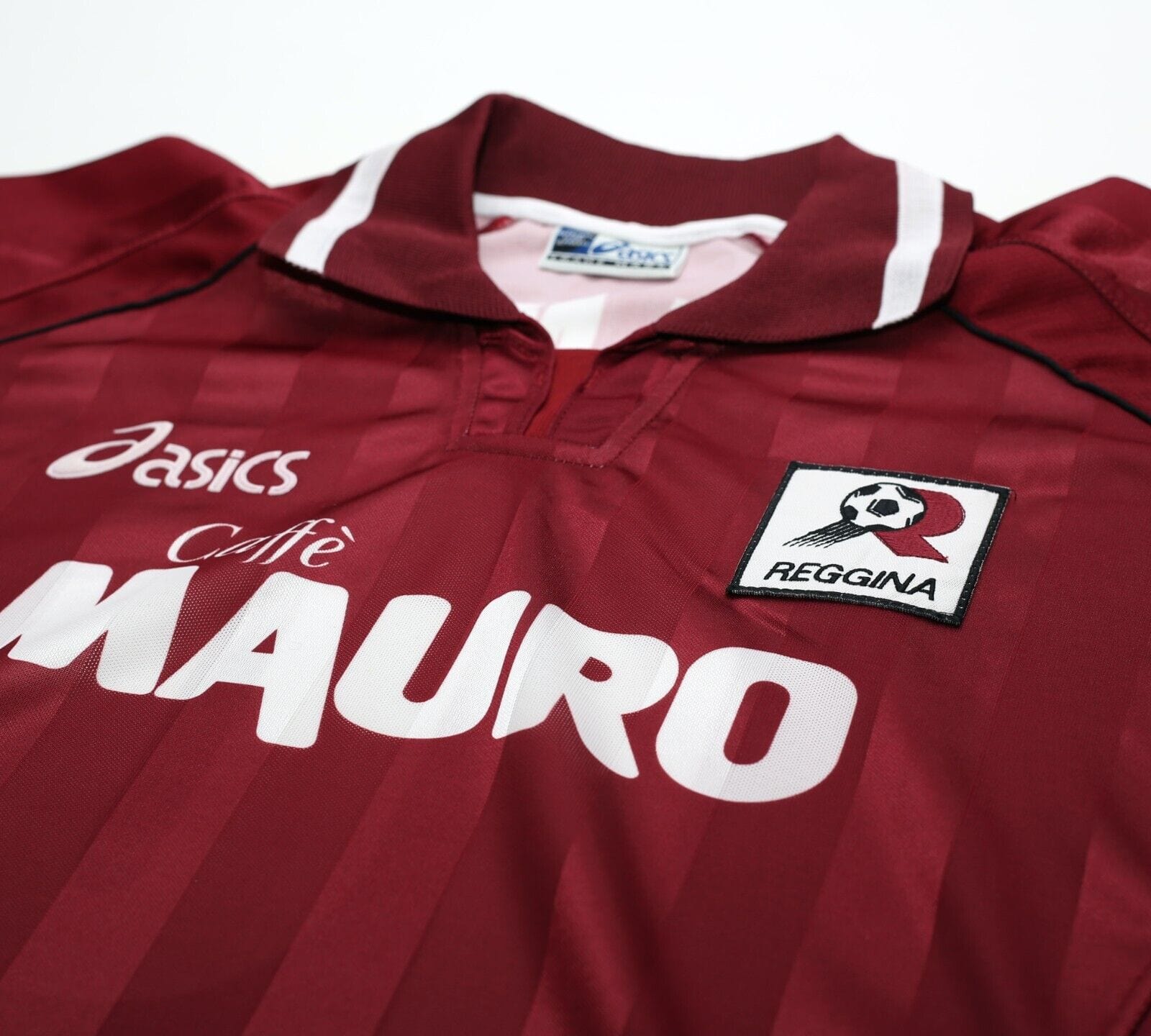 2002/03 NAKAMURA Reggina Vintage Asics Home Football Shirt Jersey (L)