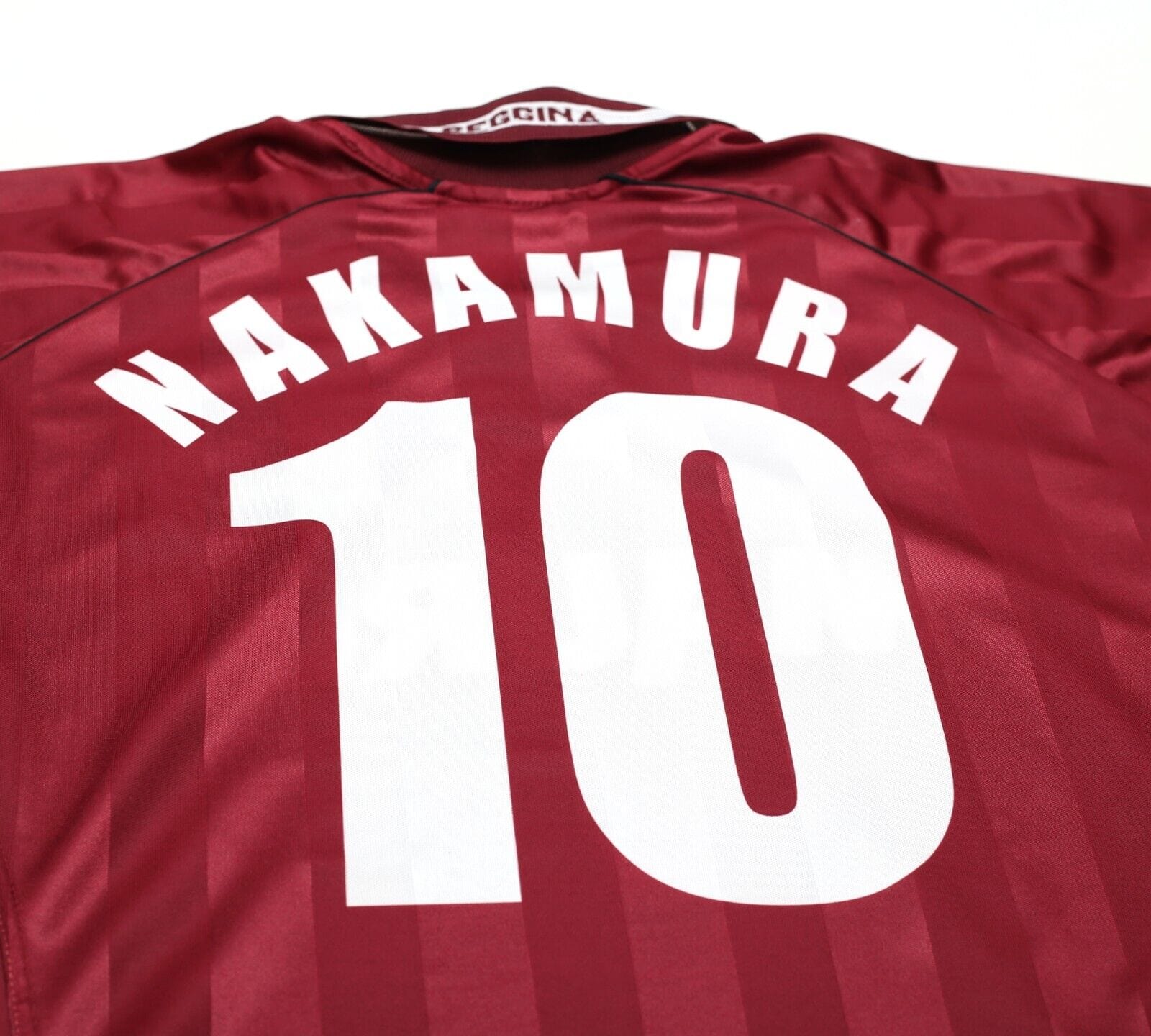 2002/03 NAKAMURA Reggina Vintage Asics Home Football Shirt Jersey (L)