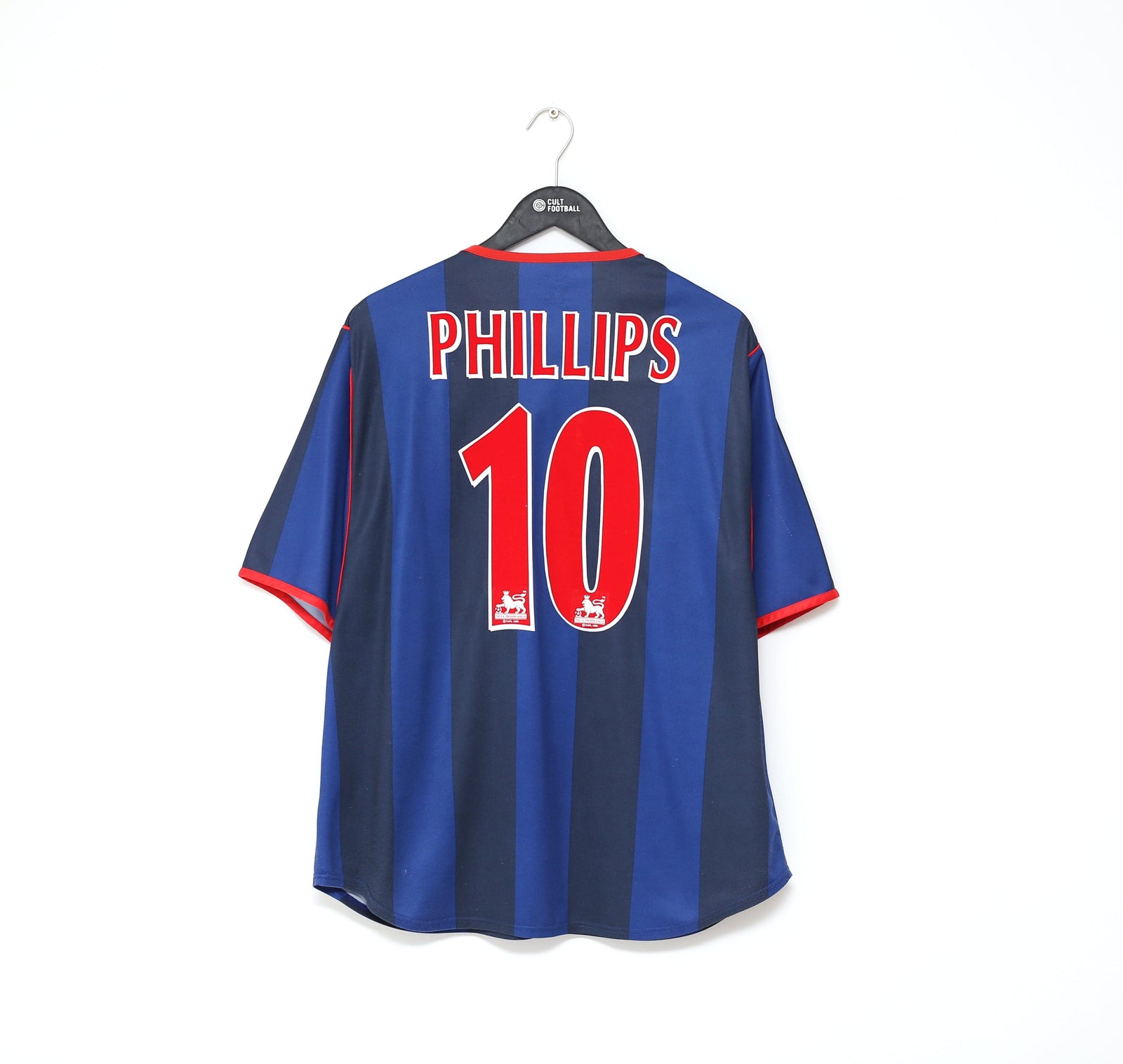 2002/03 PHILLIPS #10 Sunderland Vintage Nike Away Football Shirt Jersey (XL)