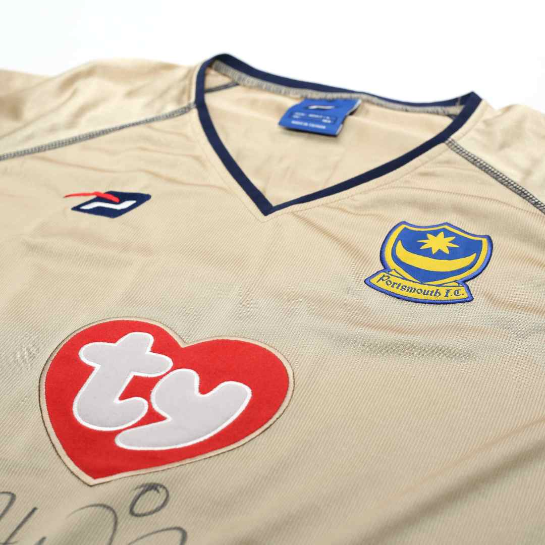 2002/03 Portsmouth Vintage Pompey Away Football Shirt Jersey (S)