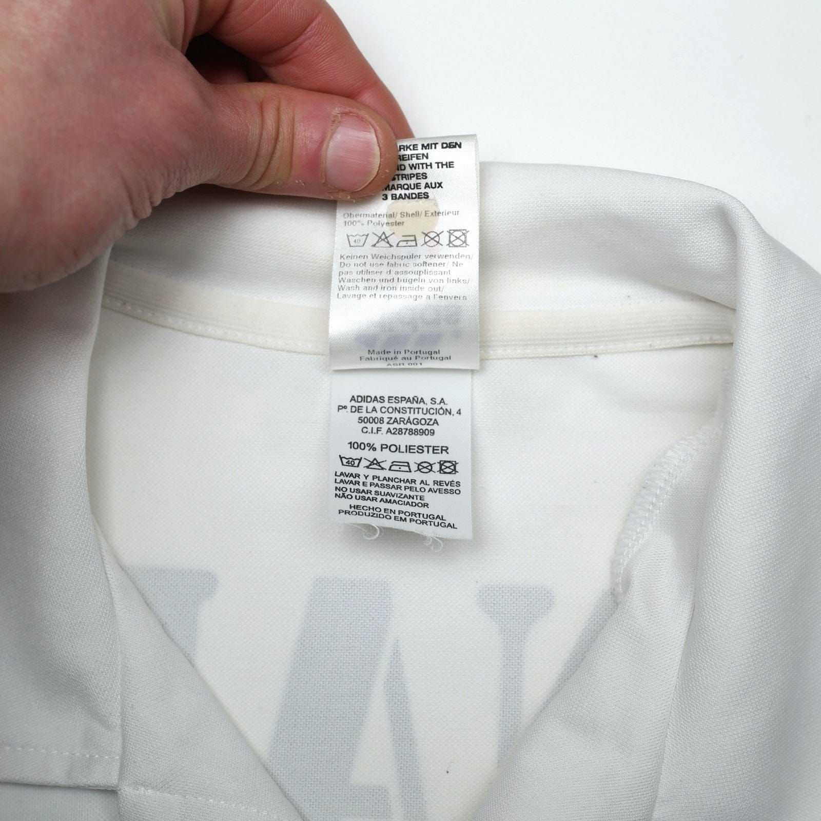 2002/03 Ronaldo #11 Real Madrid Vintage adidas Centenary Home Football Shirt (M)