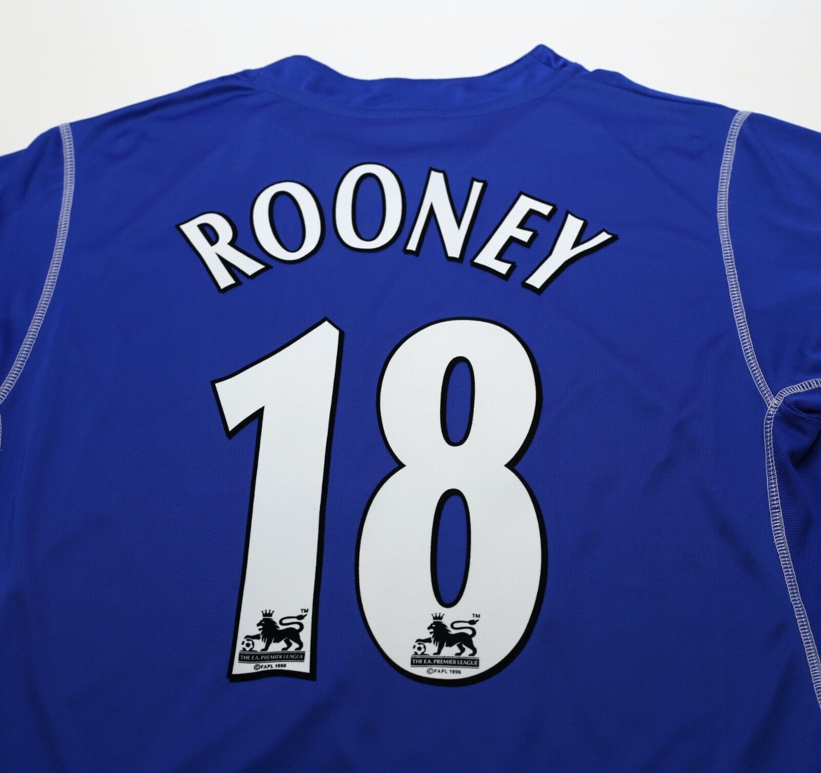 2002/03 ROONEY #18 Everton Vintage PUMA Home Football Shirt (M/L)