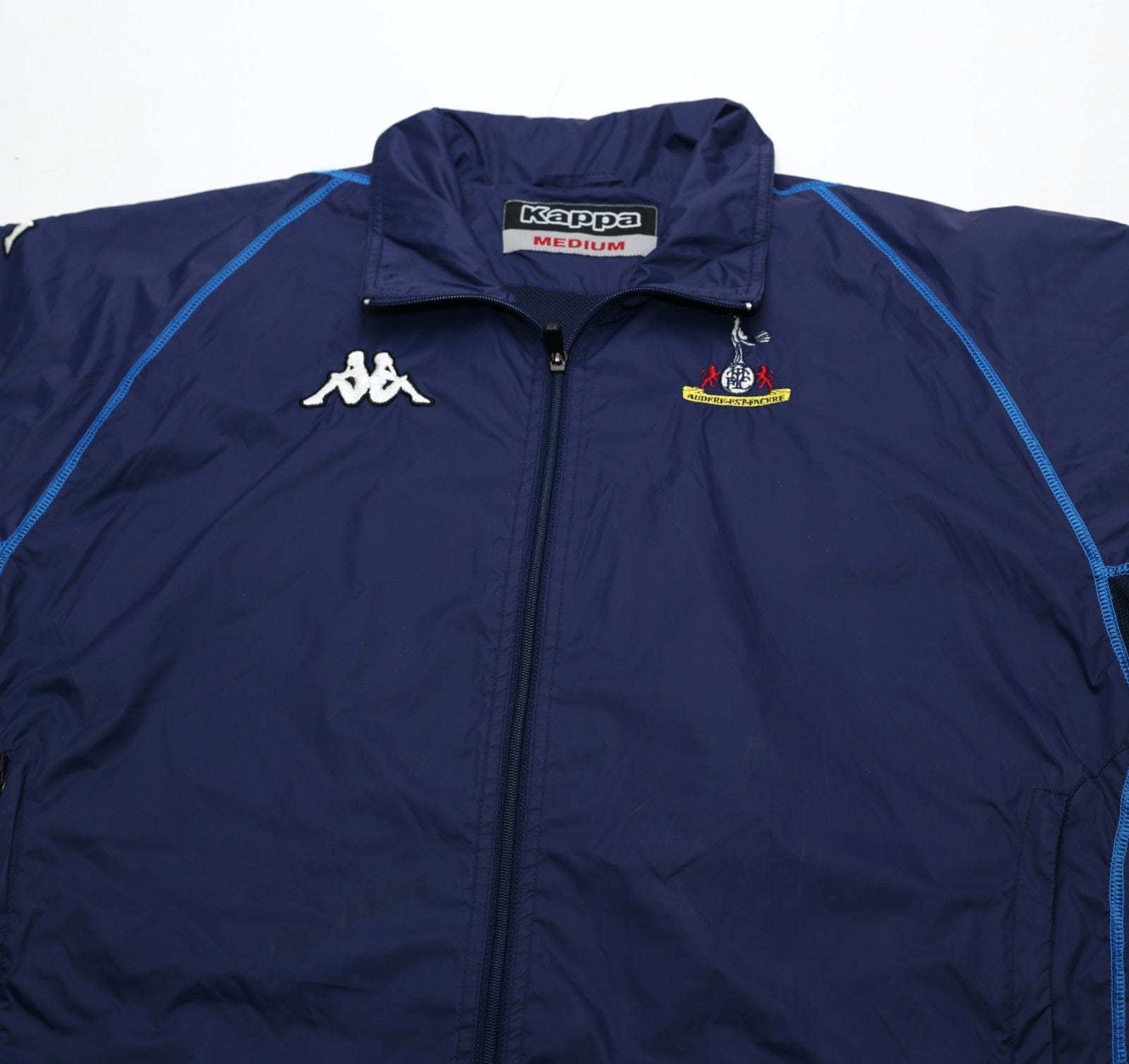 2002/03 TOTTENHAM HOTSPUR Vintage Kappa Football Training Track Jacket (M) Spurs
