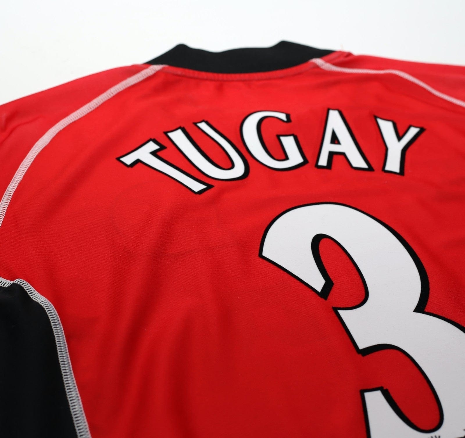 2002/03 TUGAY #3 Blackburn Rovers Vintage Kappa Away Football Shirt (L/XL)