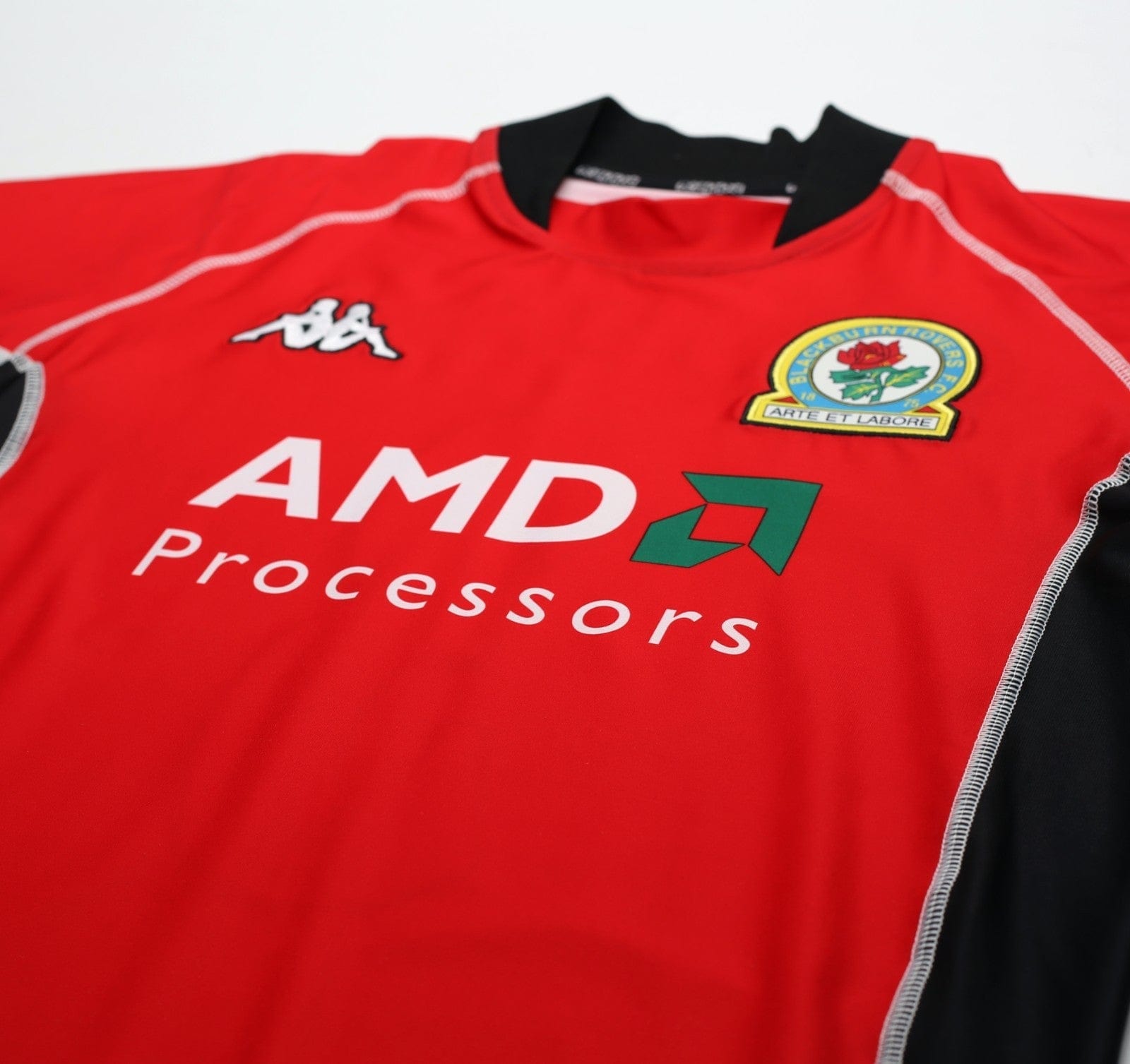 2002/03 TUGAY #3 Blackburn Rovers Vintage Kappa Away Football Shirt (M)