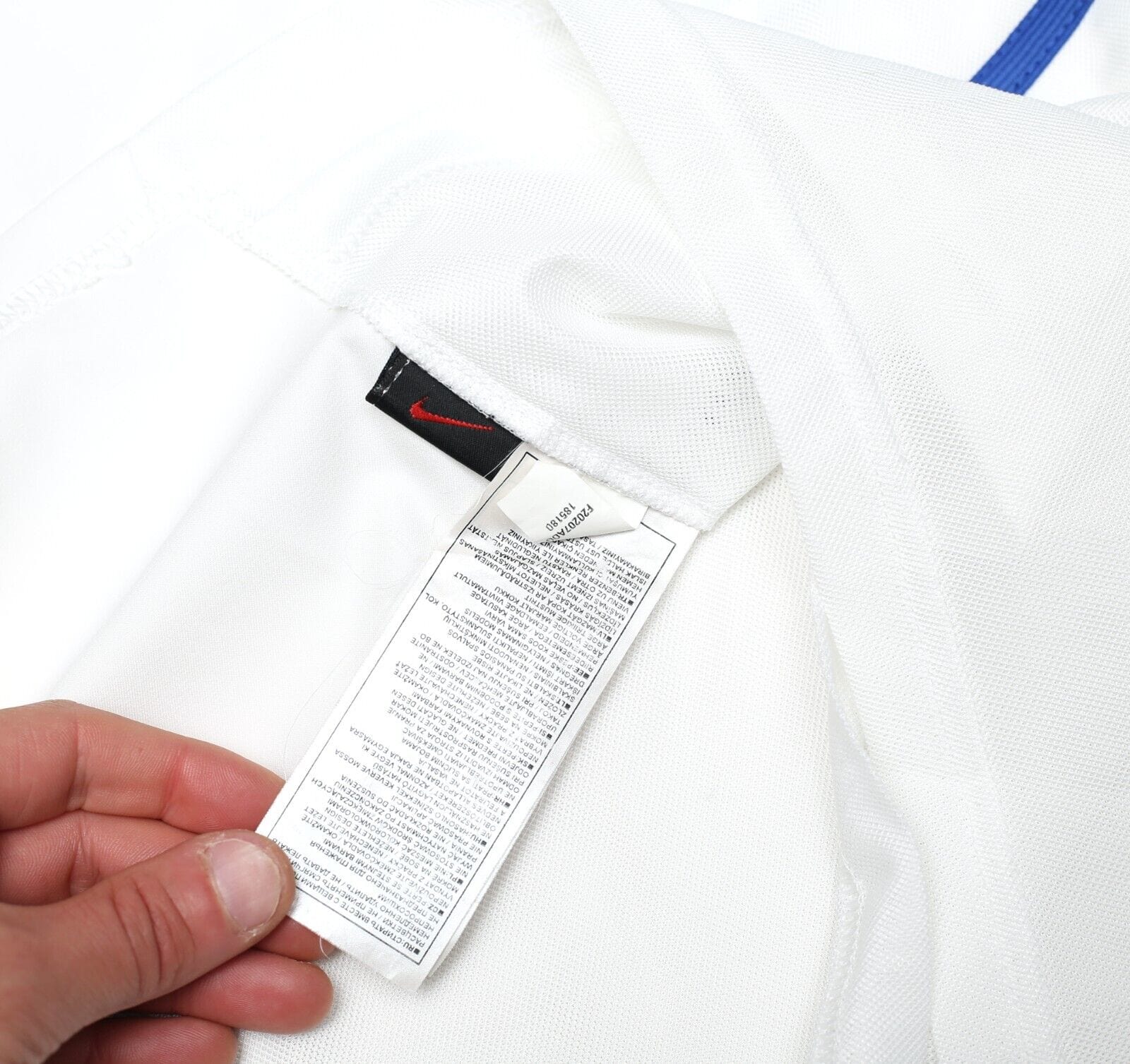 2002/03 VIDUKA #9 Leeds United Vintage Nike Home Football Shirt Jersey (L)