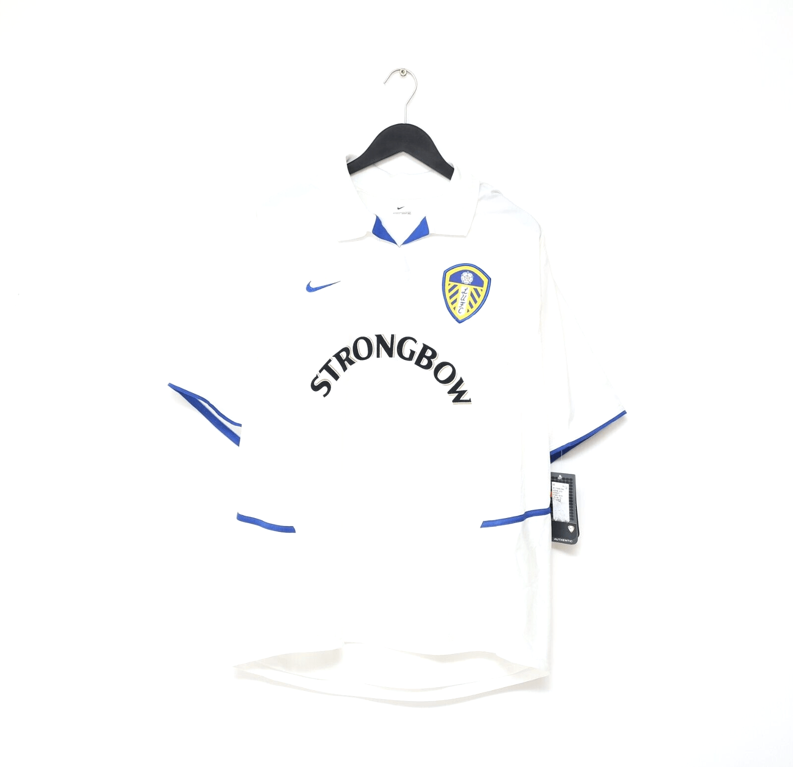 2002/03 VIDUKA #9 Leeds United Vintage Nike Home Football Shirt Jersey (XL) BNWT