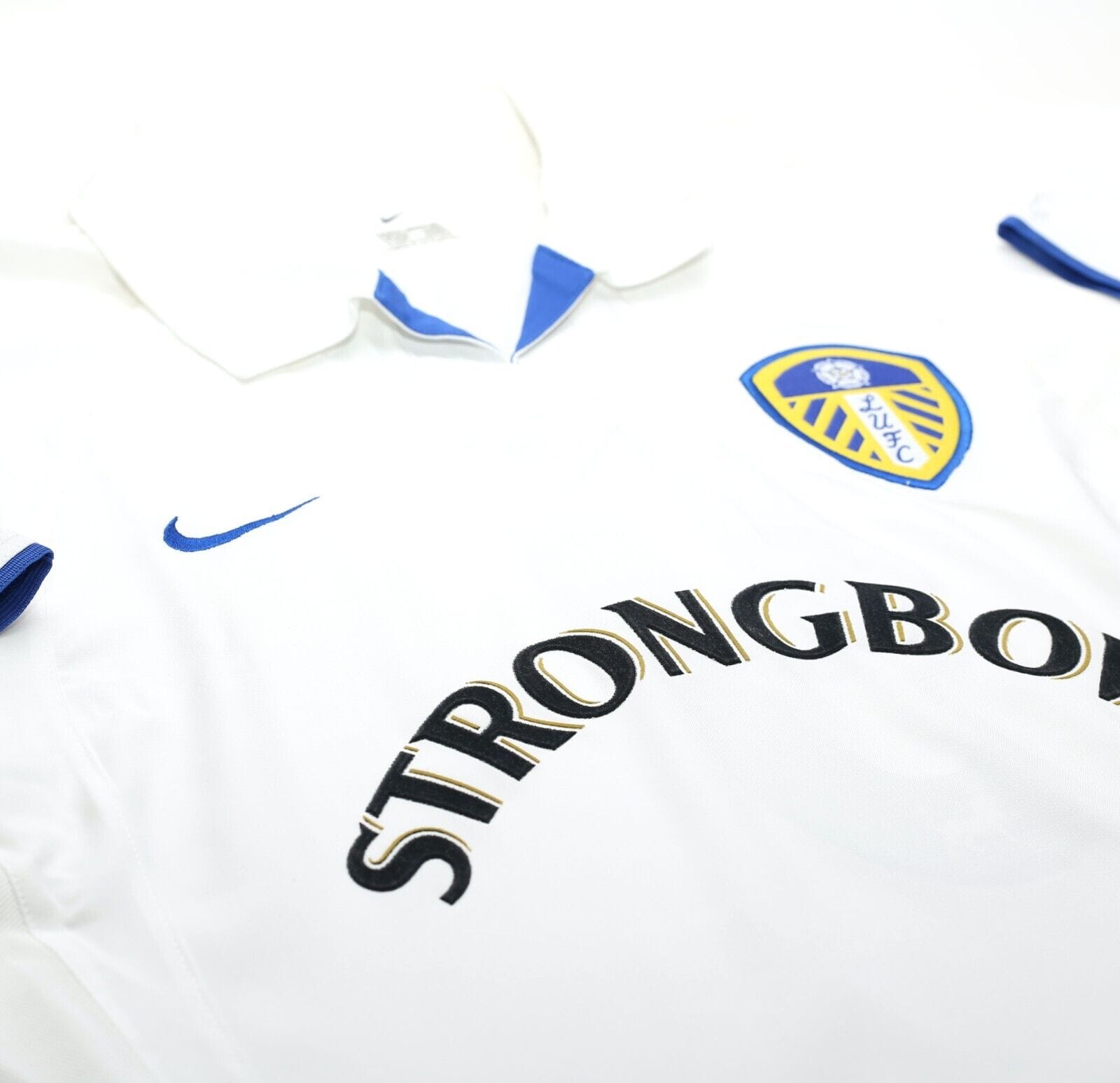 2002/03 VIDUKA #9 Leeds United Vintage Nike Home Football Shirt Jersey (XL) BNWT