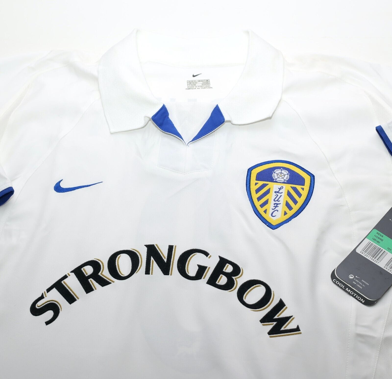 2002/03 VIDUKA #9 Leeds United Vintage Nike Home Football Shirt Jersey (XL) BNWT