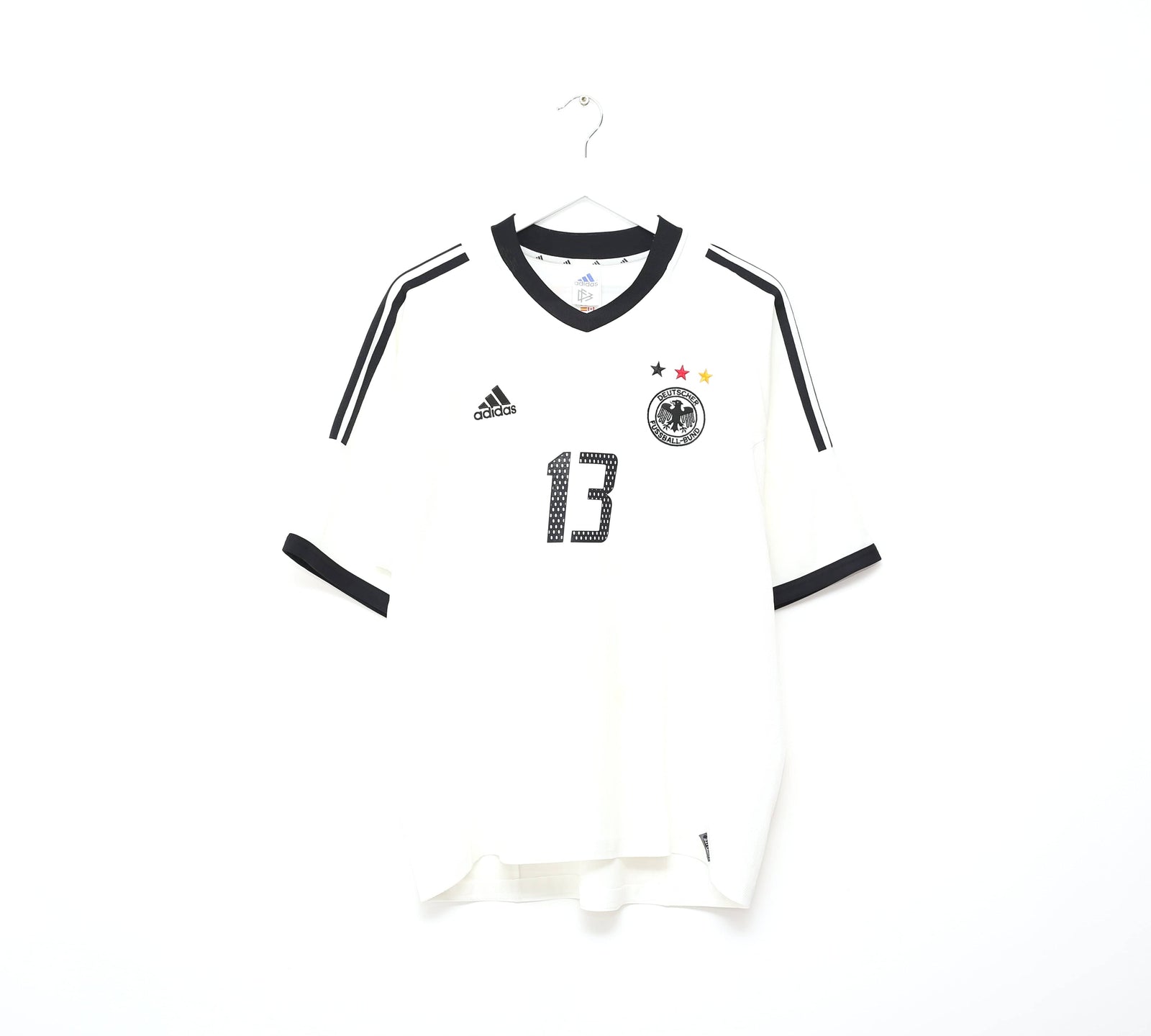 2002/04 BALLACK #13 Germany Vintage adidas Home Football Shirt (XL) WC 2002