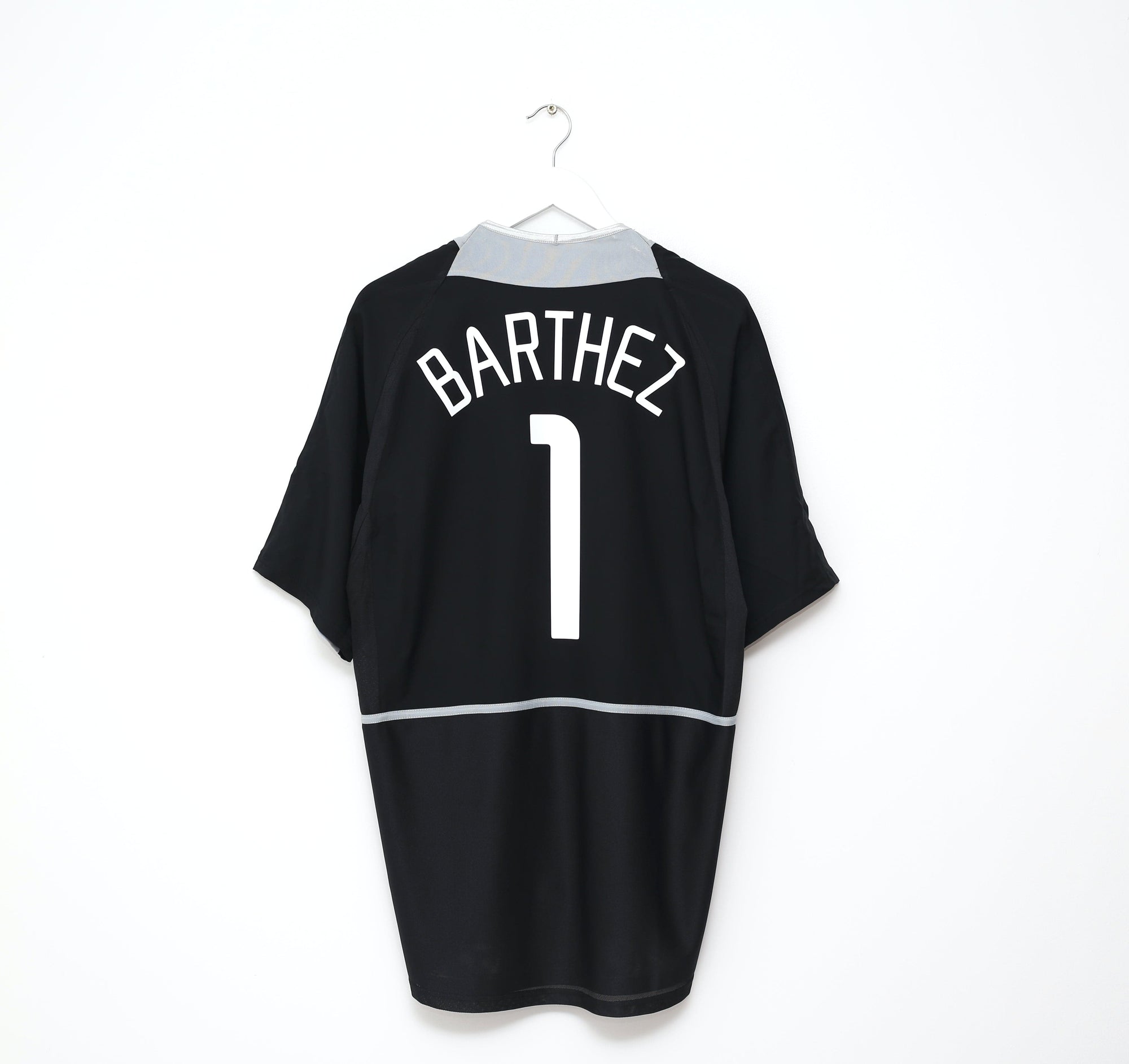 2002/04 BARTHEZ #1 Manchester United Vintage Nike S/S GK Football Shirt (XL)