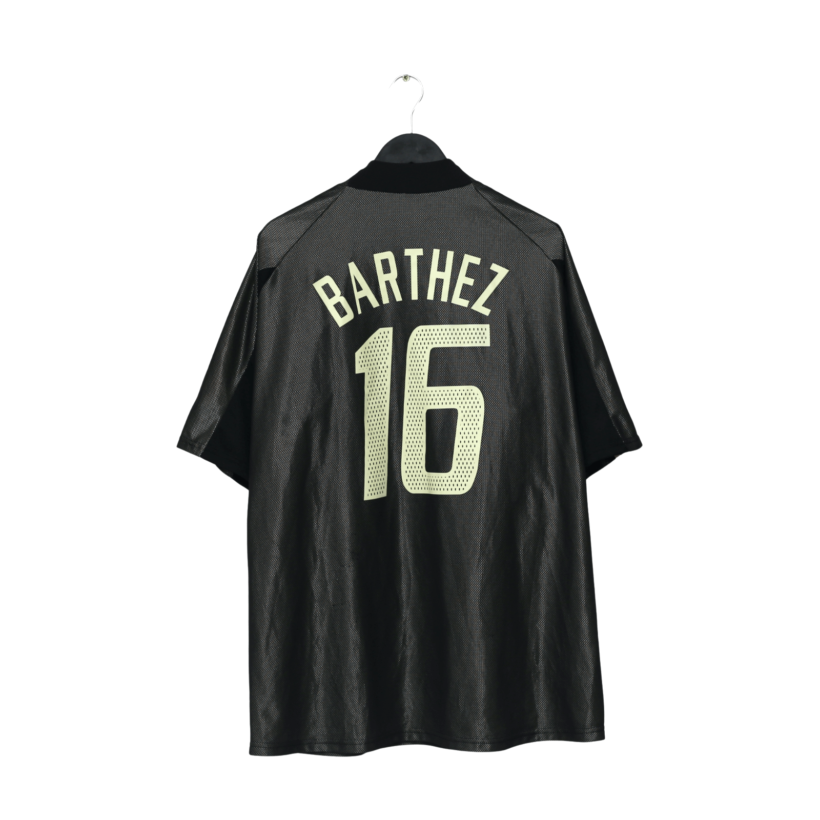 2002/04 Barthez #16 France Vintage adidas GK Football Shirt (XL) WC 2002