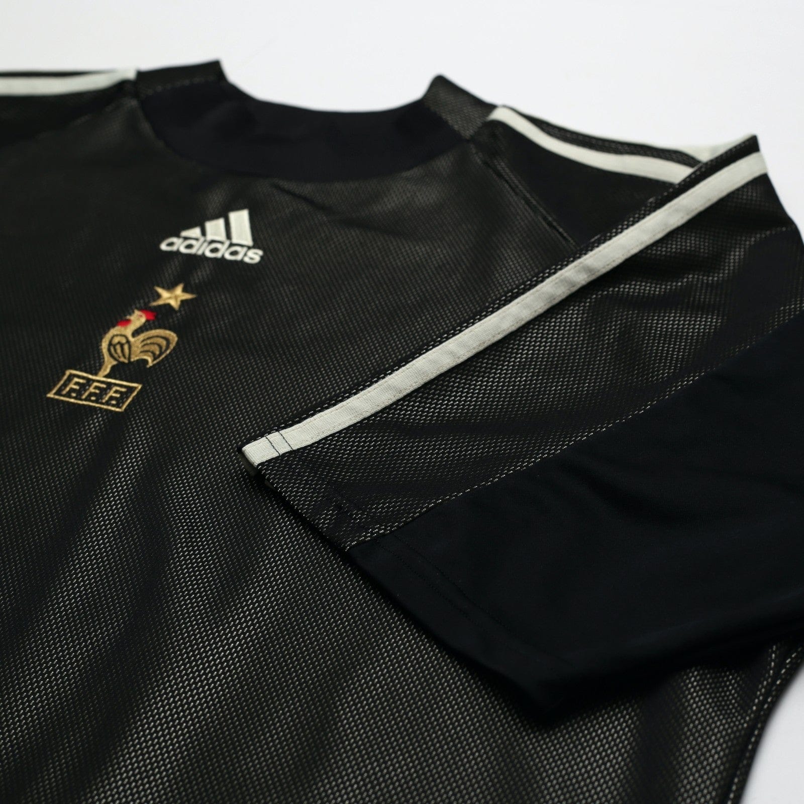 2002/04 Barthez #16 France Vintage adidas GK Football Shirt (XL) WC 2002