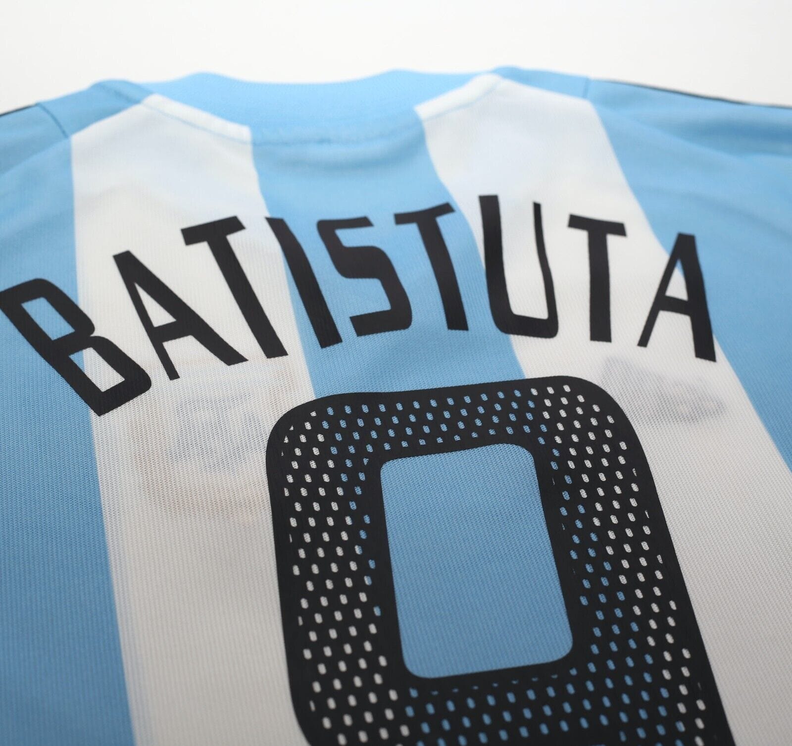 2002/04 BATISTUTA #9 Argentina Vintage adidas Home Football Shirt (XL) WC 2002