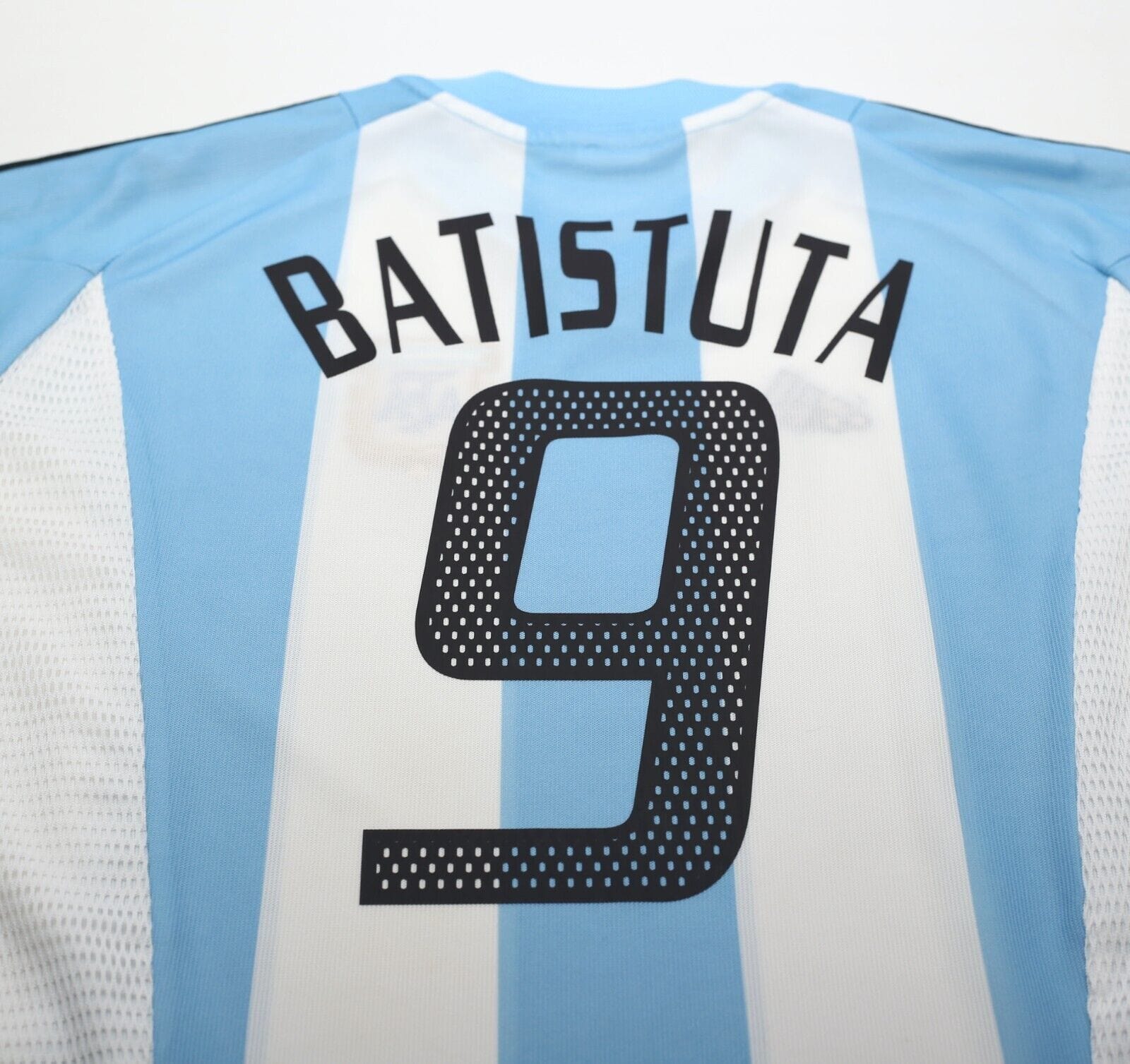 2002/04 BATISTUTA #9 Argentina Vintage adidas Home Football Shirt (XL) WC 2002