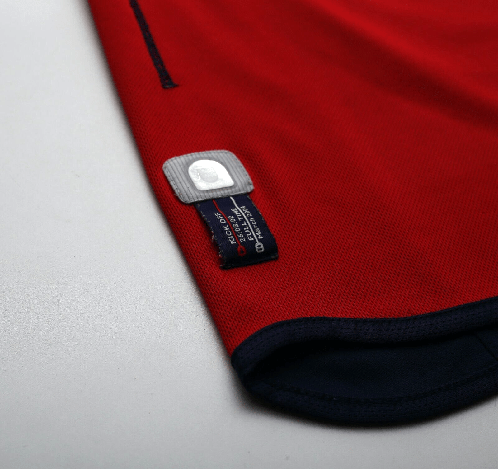 2002/04 BECKHAM #7 England Vintage Umbro Away LS Football Shirt (L) Argentina WC