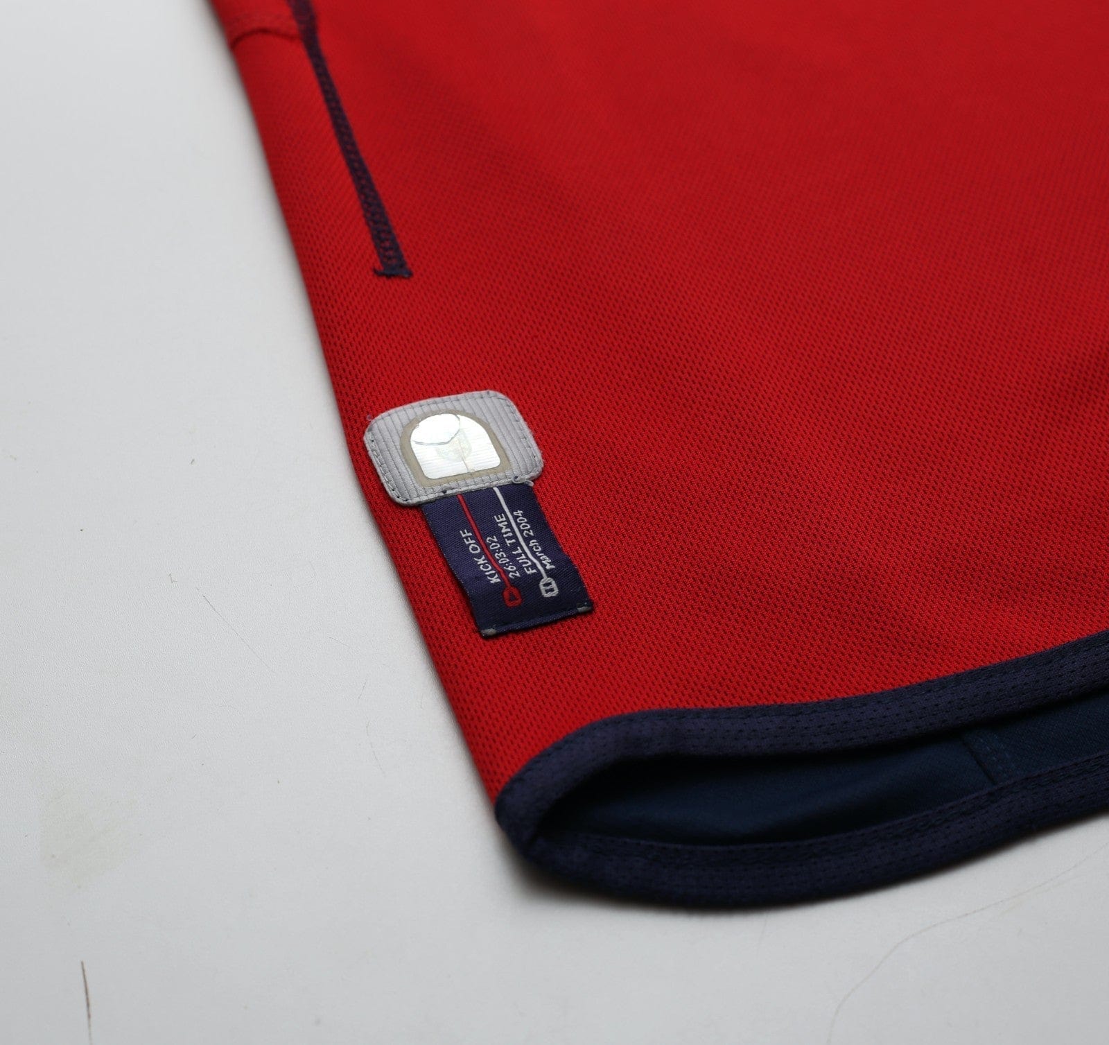 2002/04 BECKHAM #7 England Vintage Umbro Away LS Football Shirt (M) Argentina WC