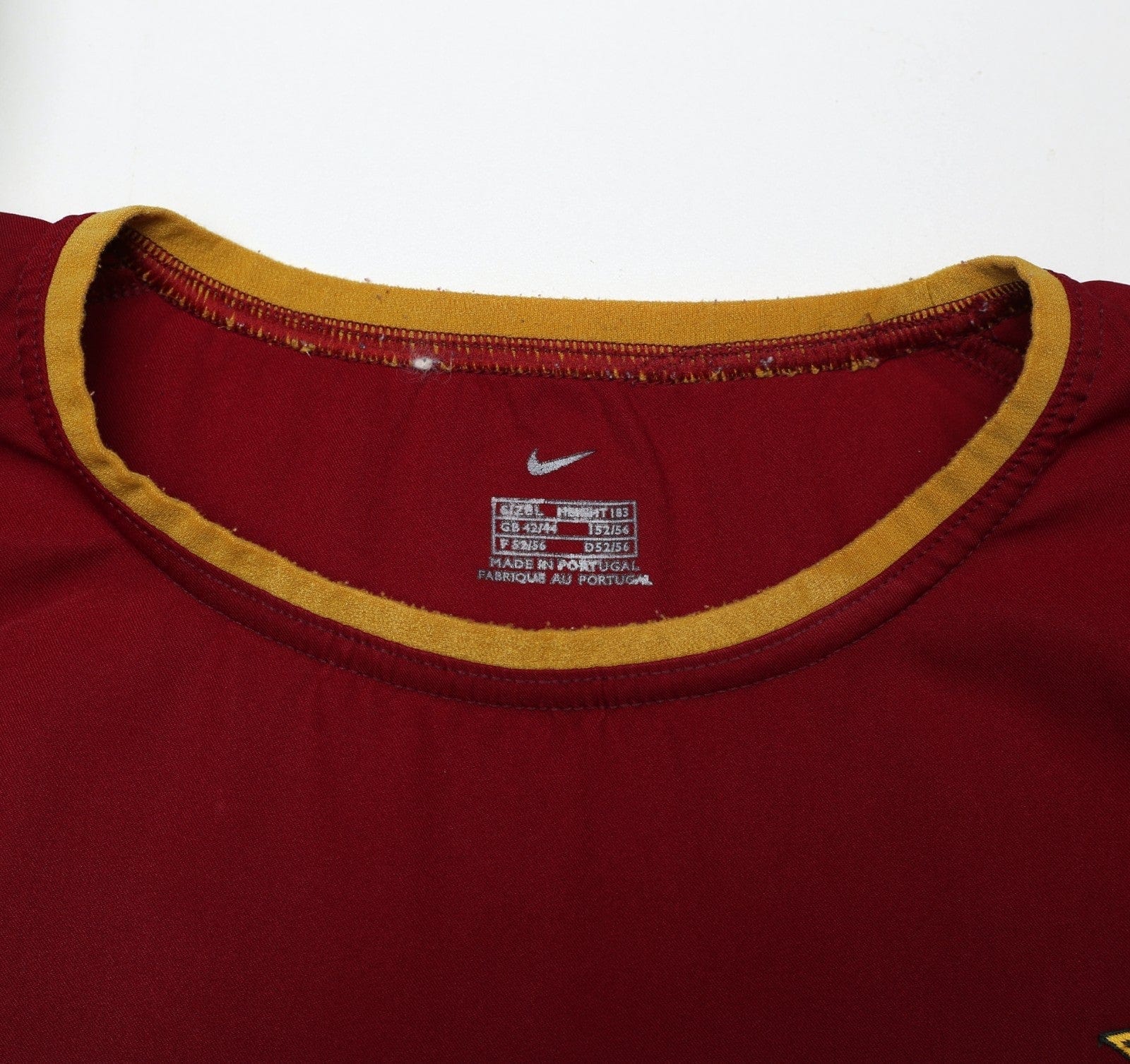 2002/04 C. RONALDO #11 Portugal Vintage Nike Home Football Shirt (L)