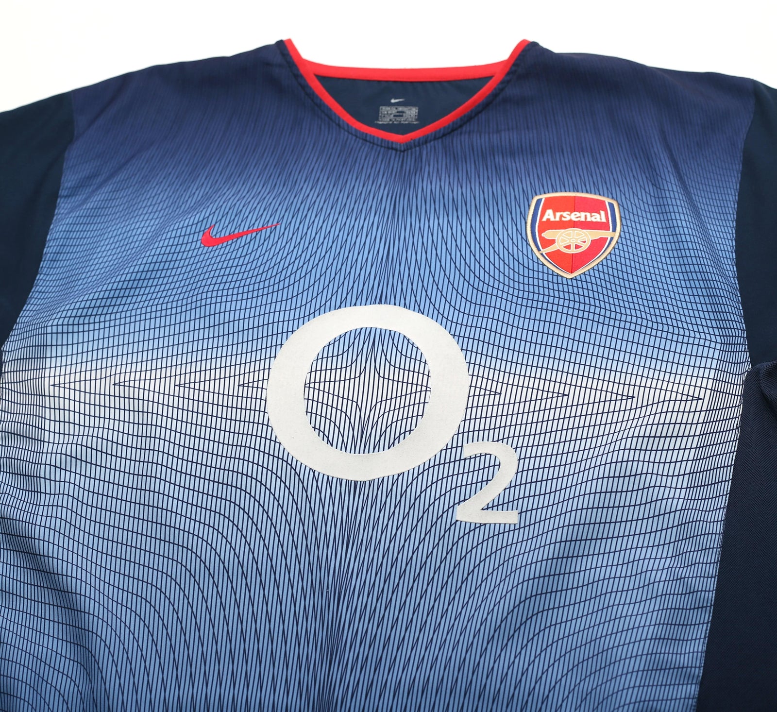 2002/04 CAMPBELL #23 Arsenal Vintage Nike Away Football Shirt Jersey (XL)