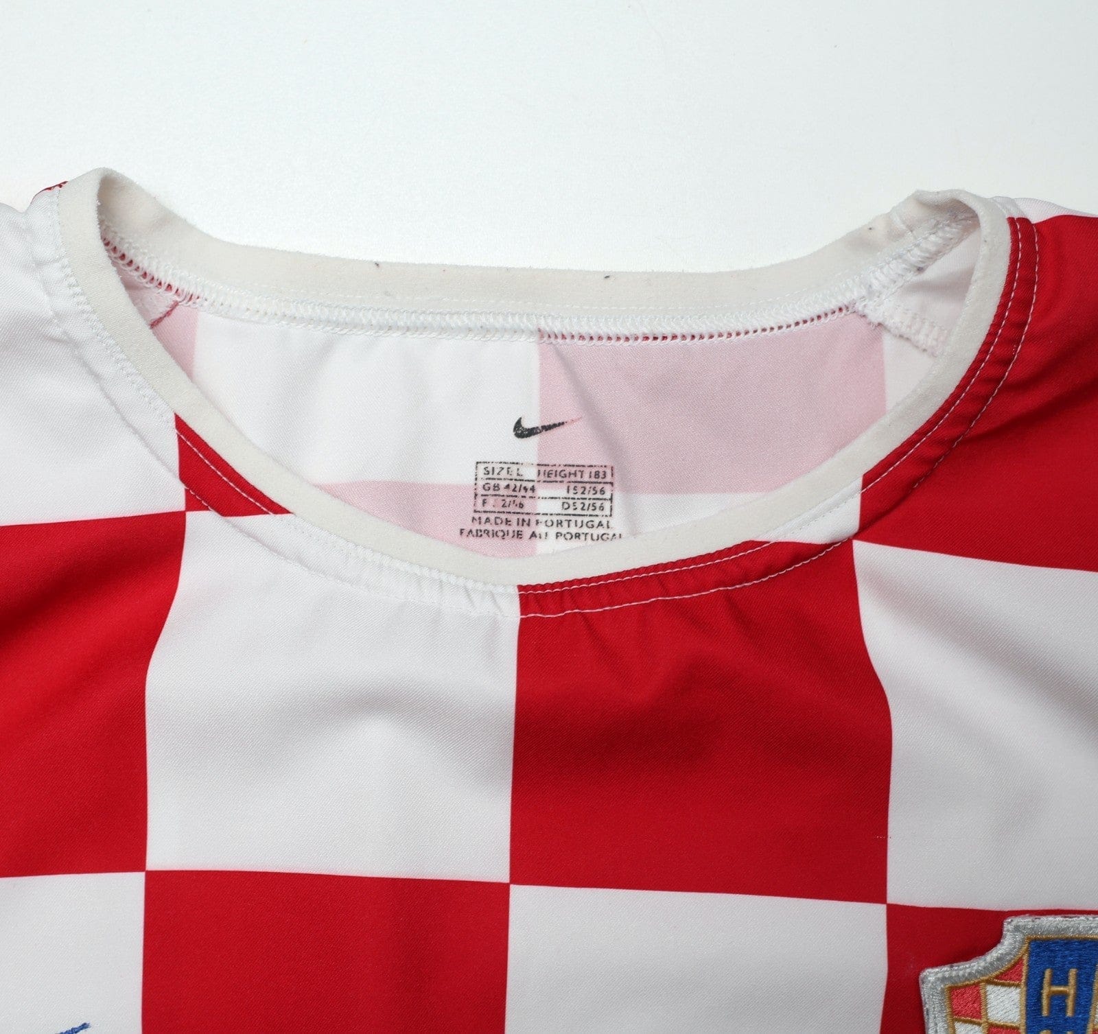 2002/04 CROATIA Vintage Nike Home Football Shirt (M) World Cup 2002