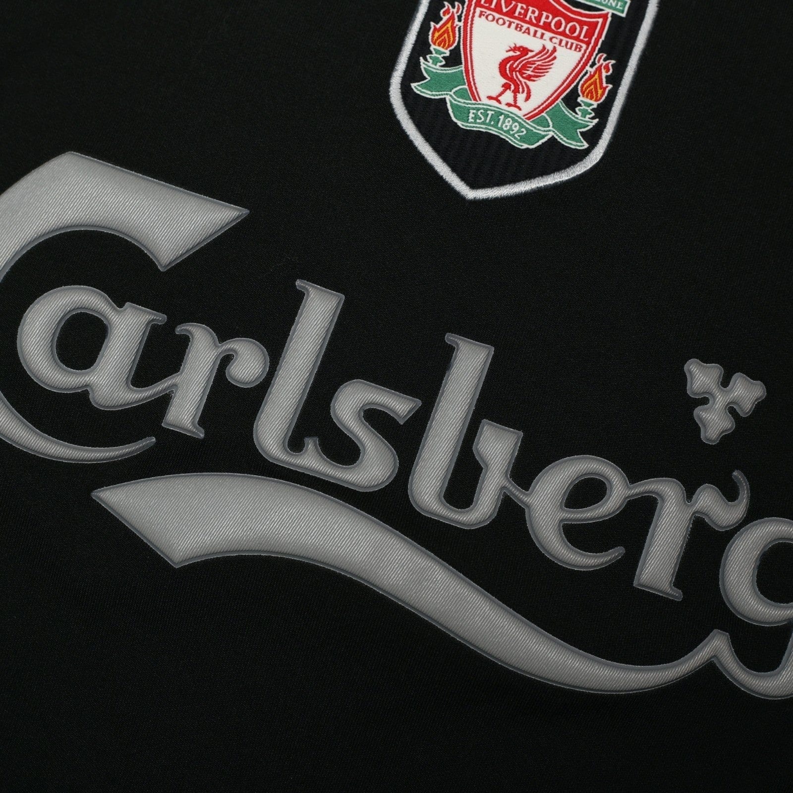 2002/04 Gerrard #17 Liverpool Vintage Reebok Away Football Shirt (L)