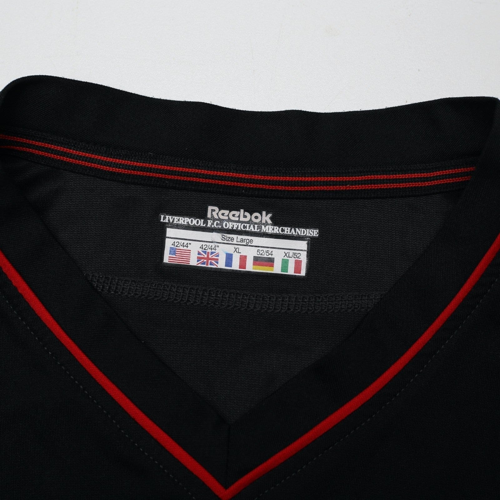 2002/04 Gerrard #17 Liverpool Vintage Reebok Away Football Shirt (L)