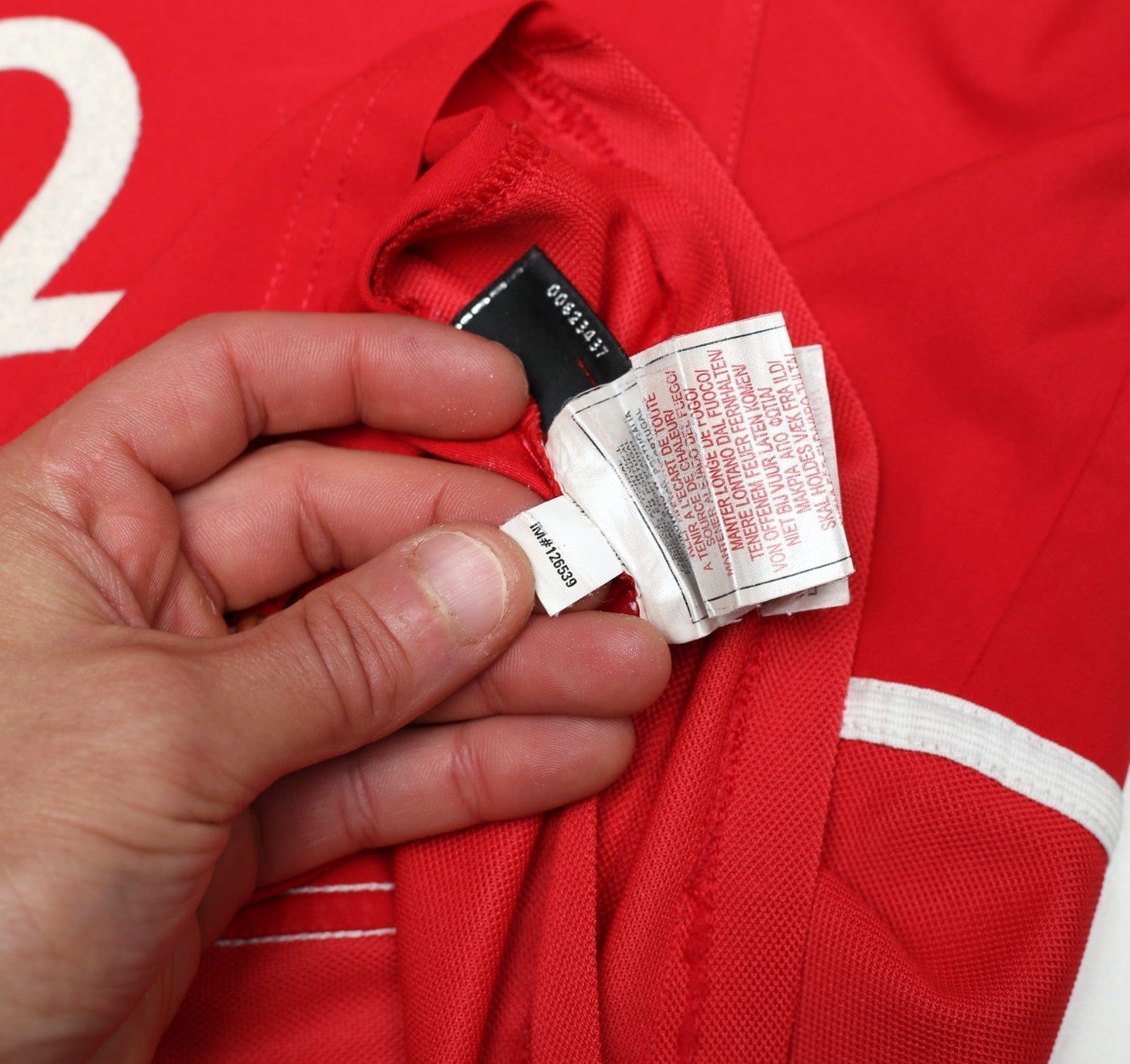 2002/04 HENRY #14 Arsenal Vintage Nike Home Football Shirt (L)