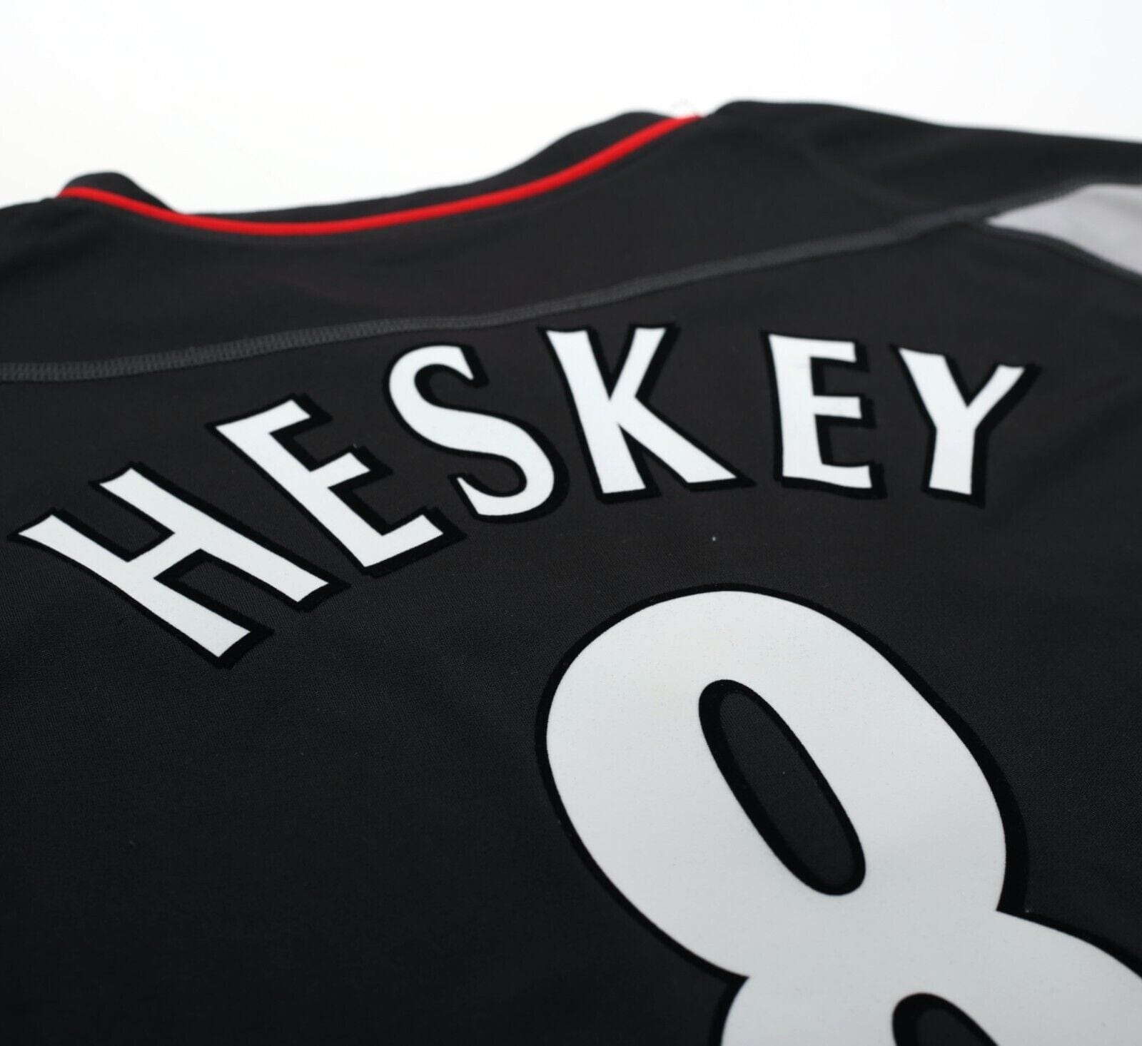 2002/04 HESKEY #8 Liverpool Vintage Reebok Away Football Shirt Jersey (XL)