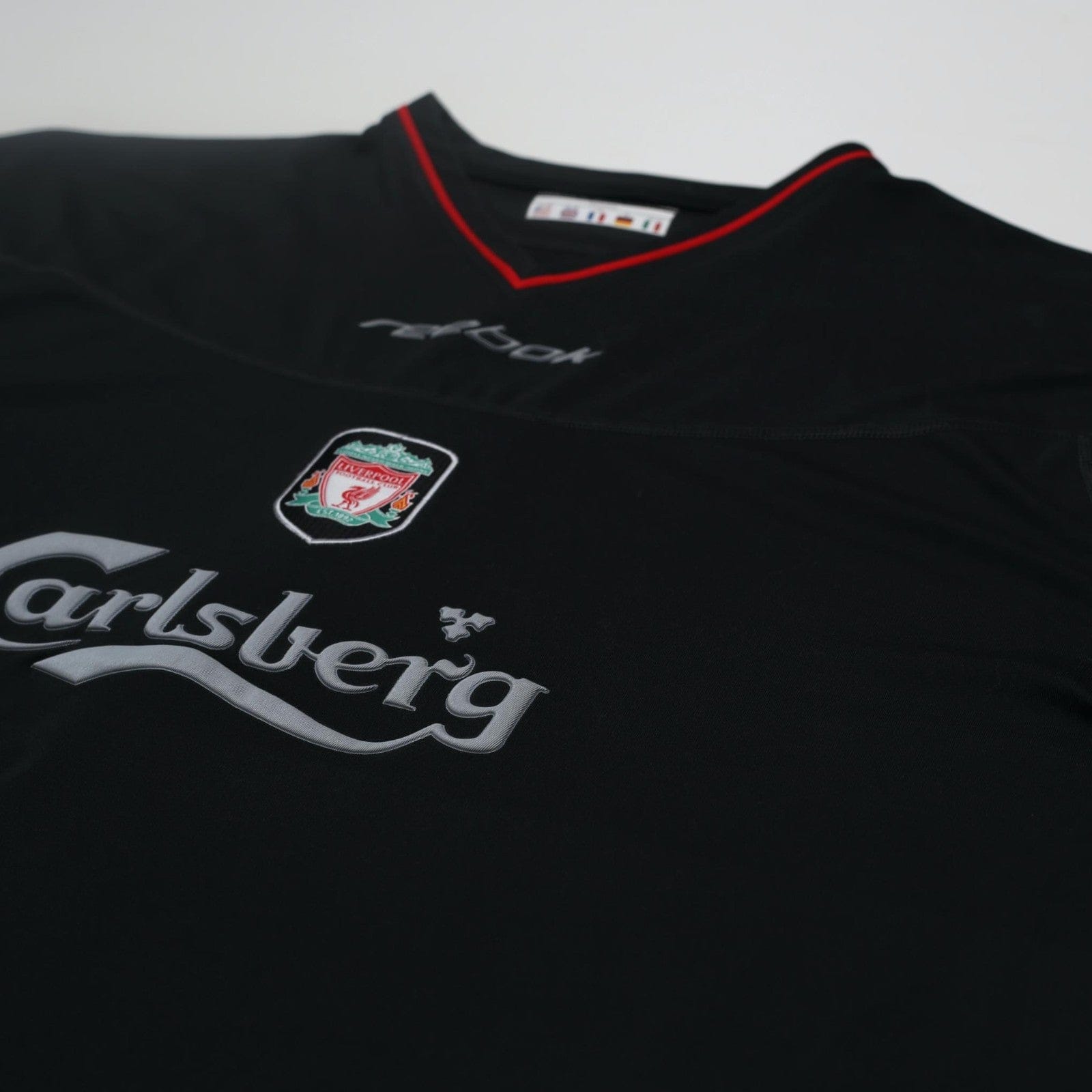2002/04 Heskey #8 Liverpool Vintage Reebok Away Football Shirt (XL)