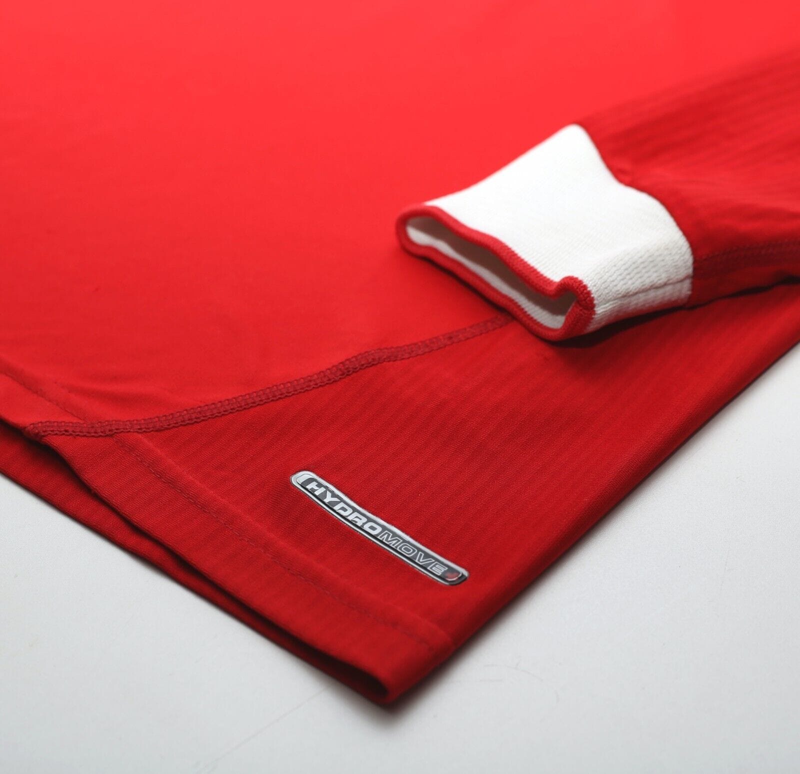 2002/04 KEWELL #7 Liverpool Vintage Reebok Long Sleeve Home Football Shirt (S)