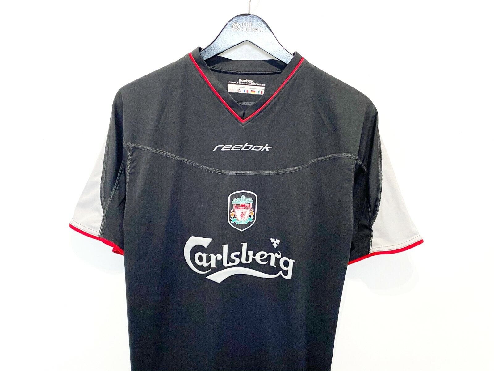 2002/04 OWEN #10 Liverpool Vintage Reebok Away Football Shirt Jersey (S) England