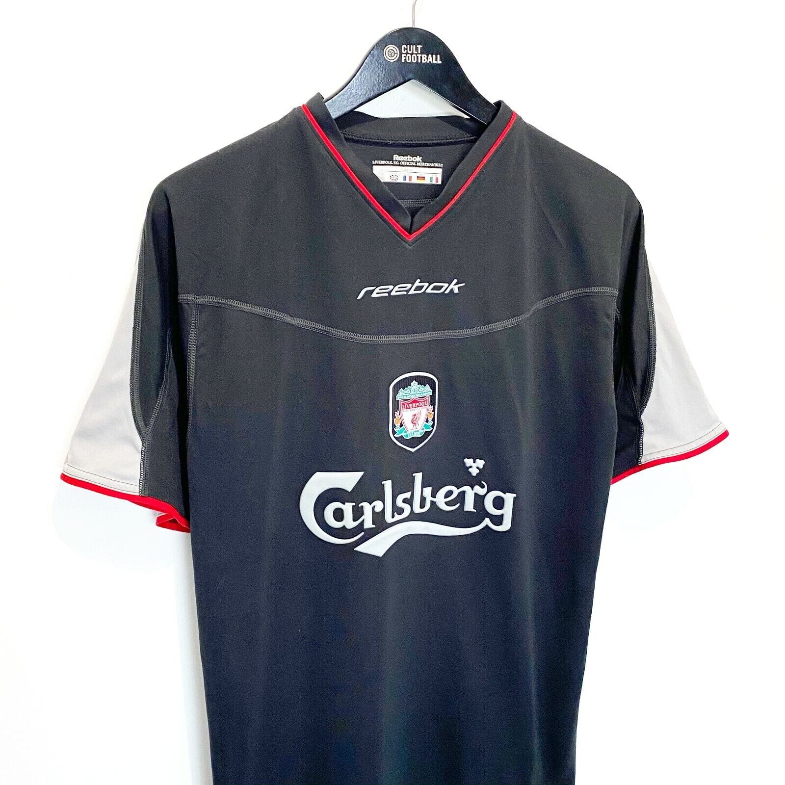 2002/04 OWEN #10 Liverpool Vintage Reebok Away Football Shirt Jersey (S) England